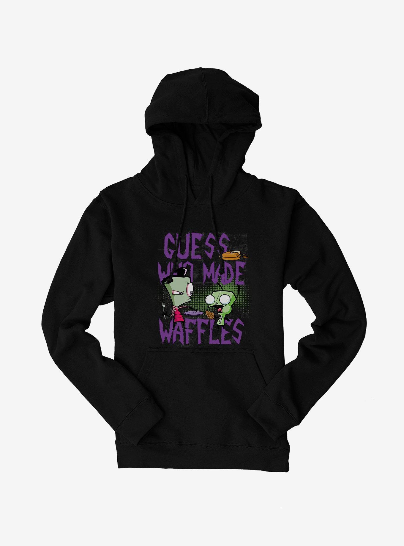 Invader Zim Guess Who Made Waffles Hoodie, , hi-res
