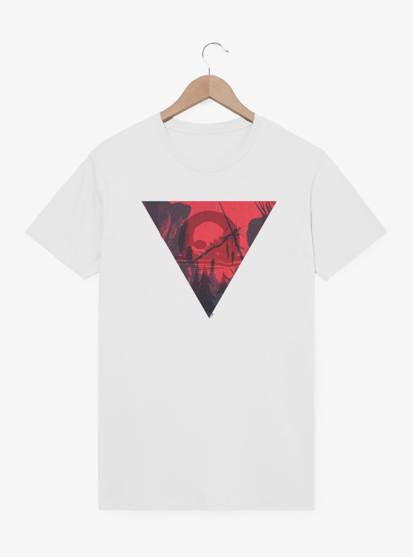 Days Gone Dead Men Triangle T-Shirt, WHITE, hi-res