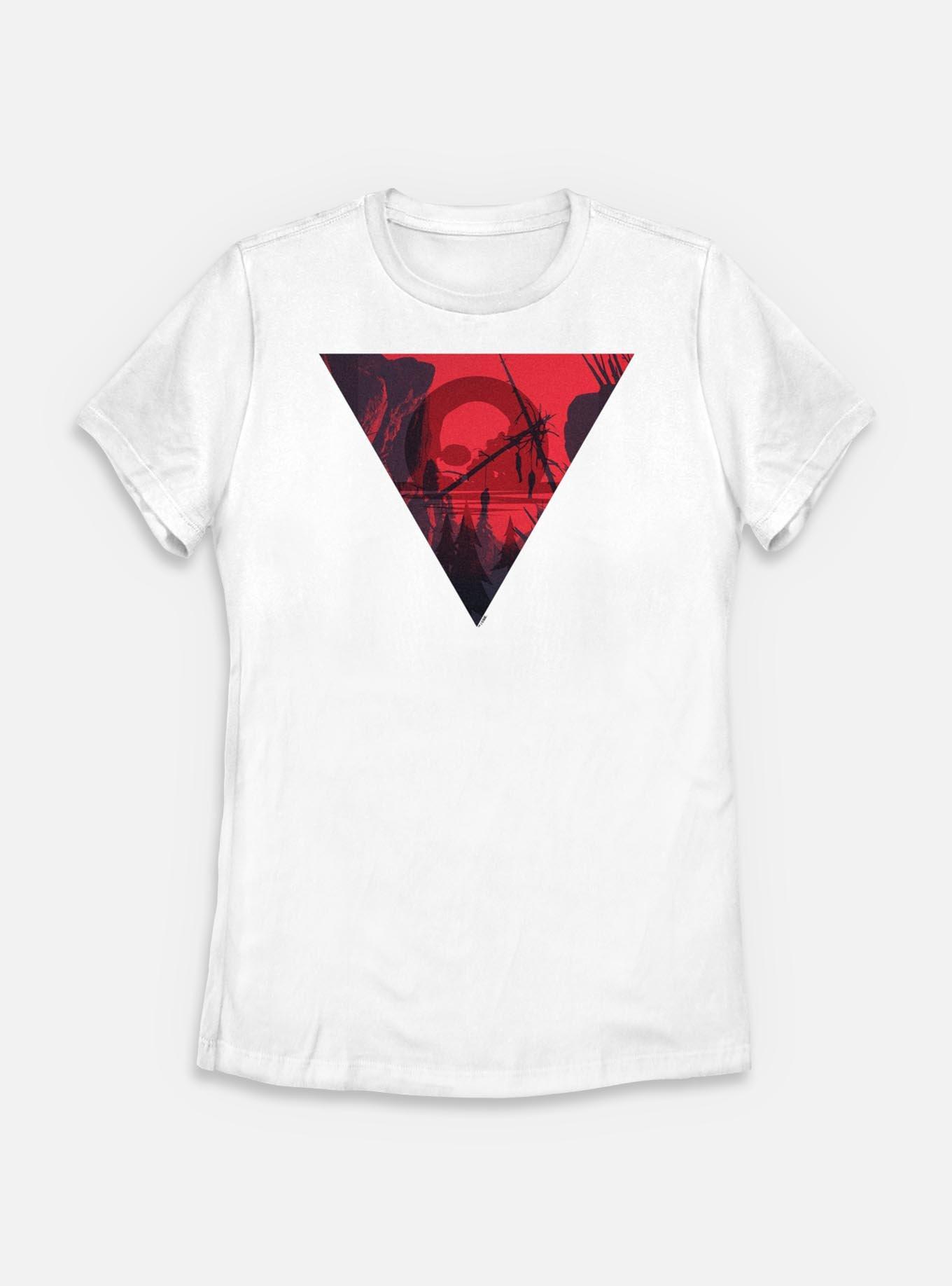 Days Gone Dead Men Triangle Womens T-Shirt, WHITE, hi-res