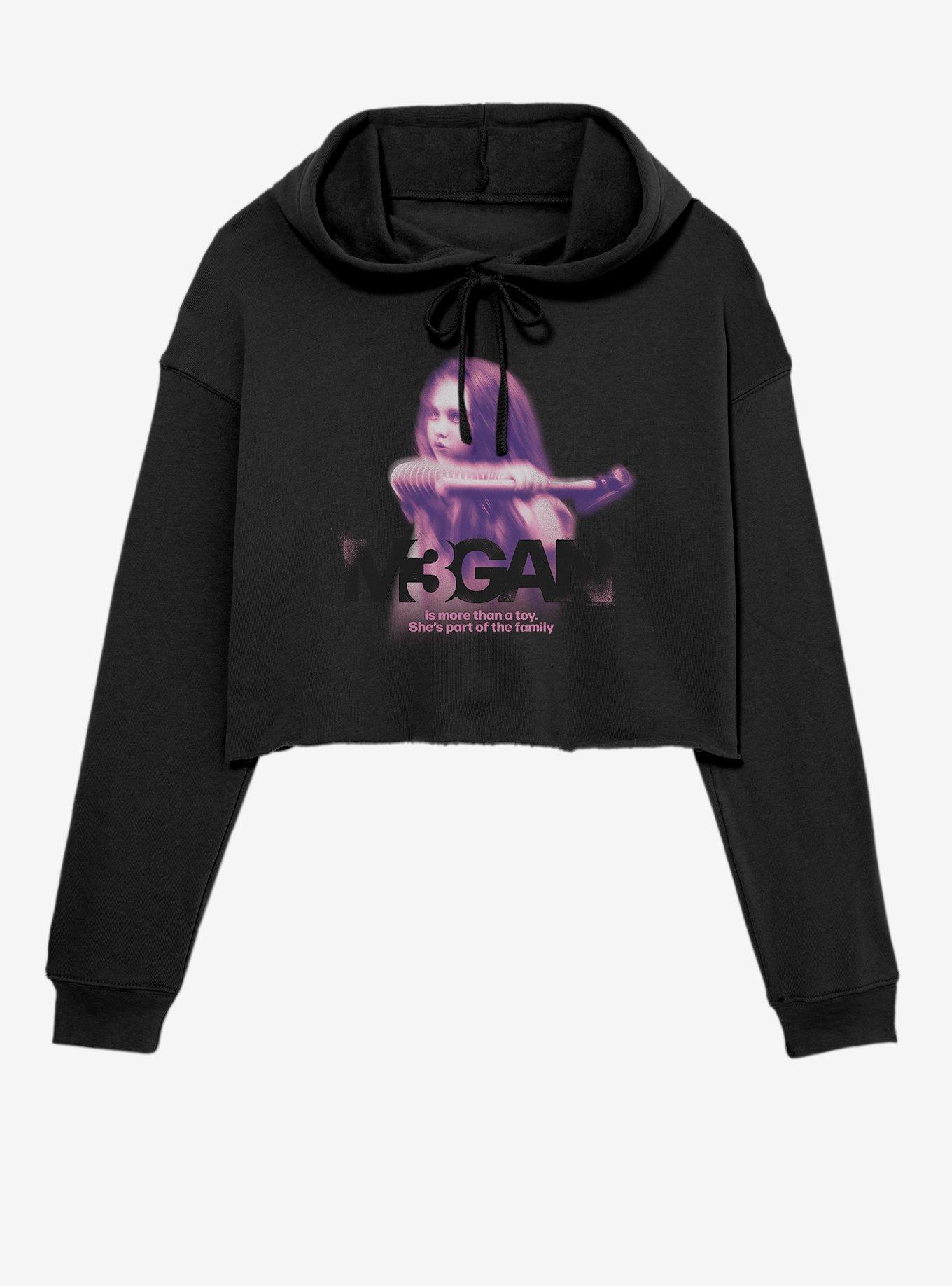M3GAN Is More Than A Toy Womens Crop Hoodie, , hi-res
