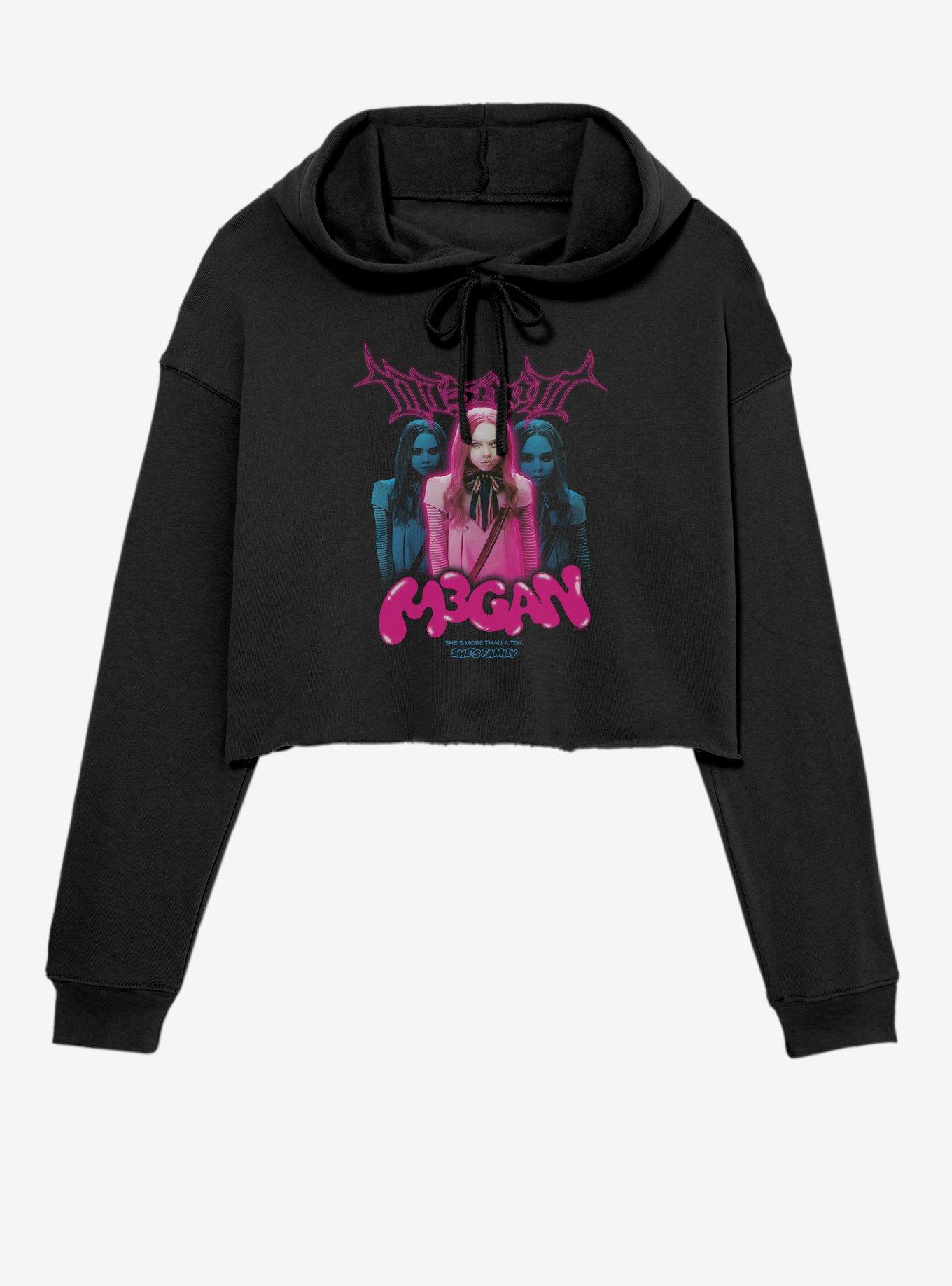 M3GAN She's Family Womens Crop Hoodie, , hi-res