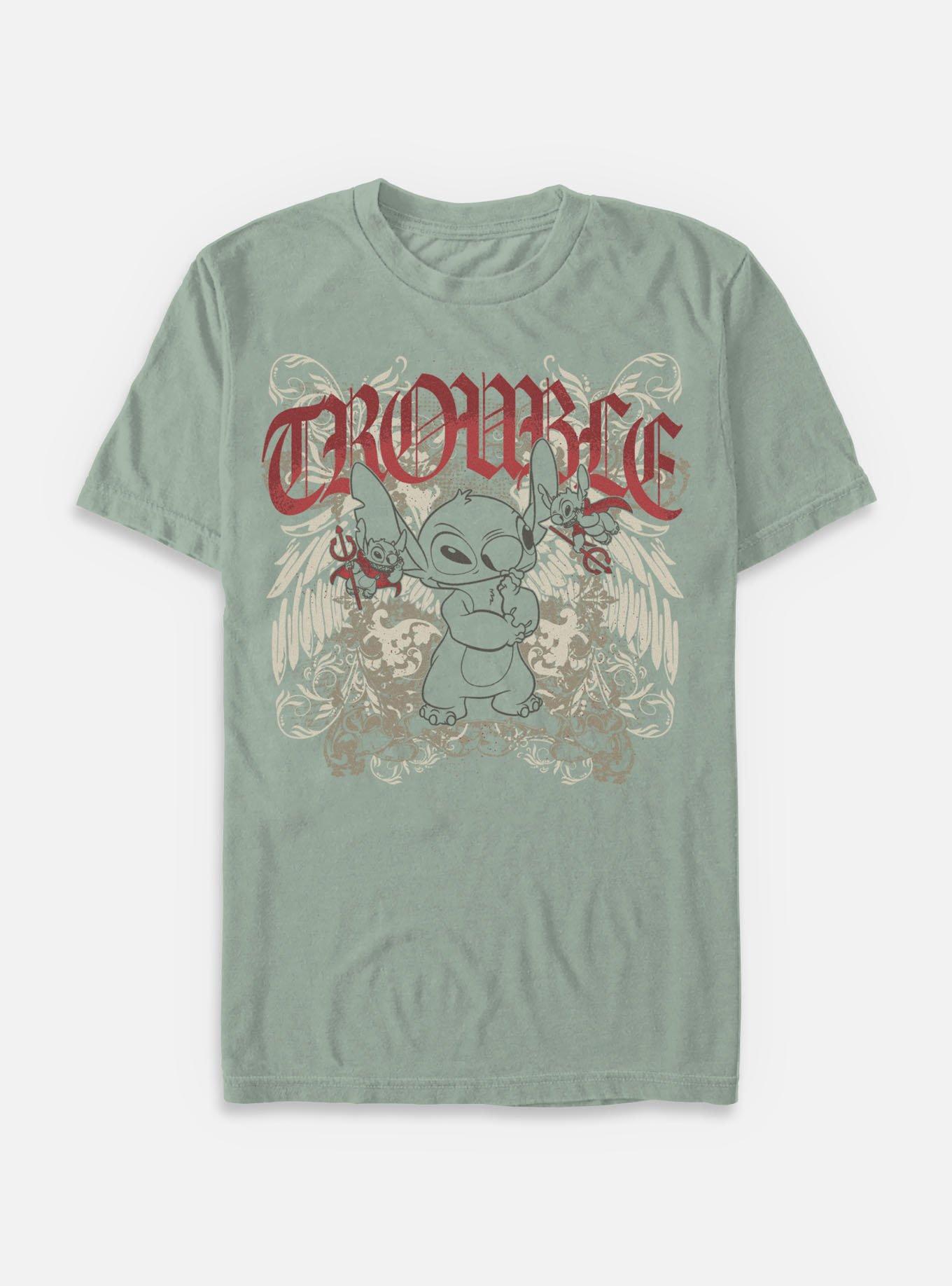 Disney Lilo & Stitch Total Trouble Garment Dye T-Shirt BoxLunch Exclusive