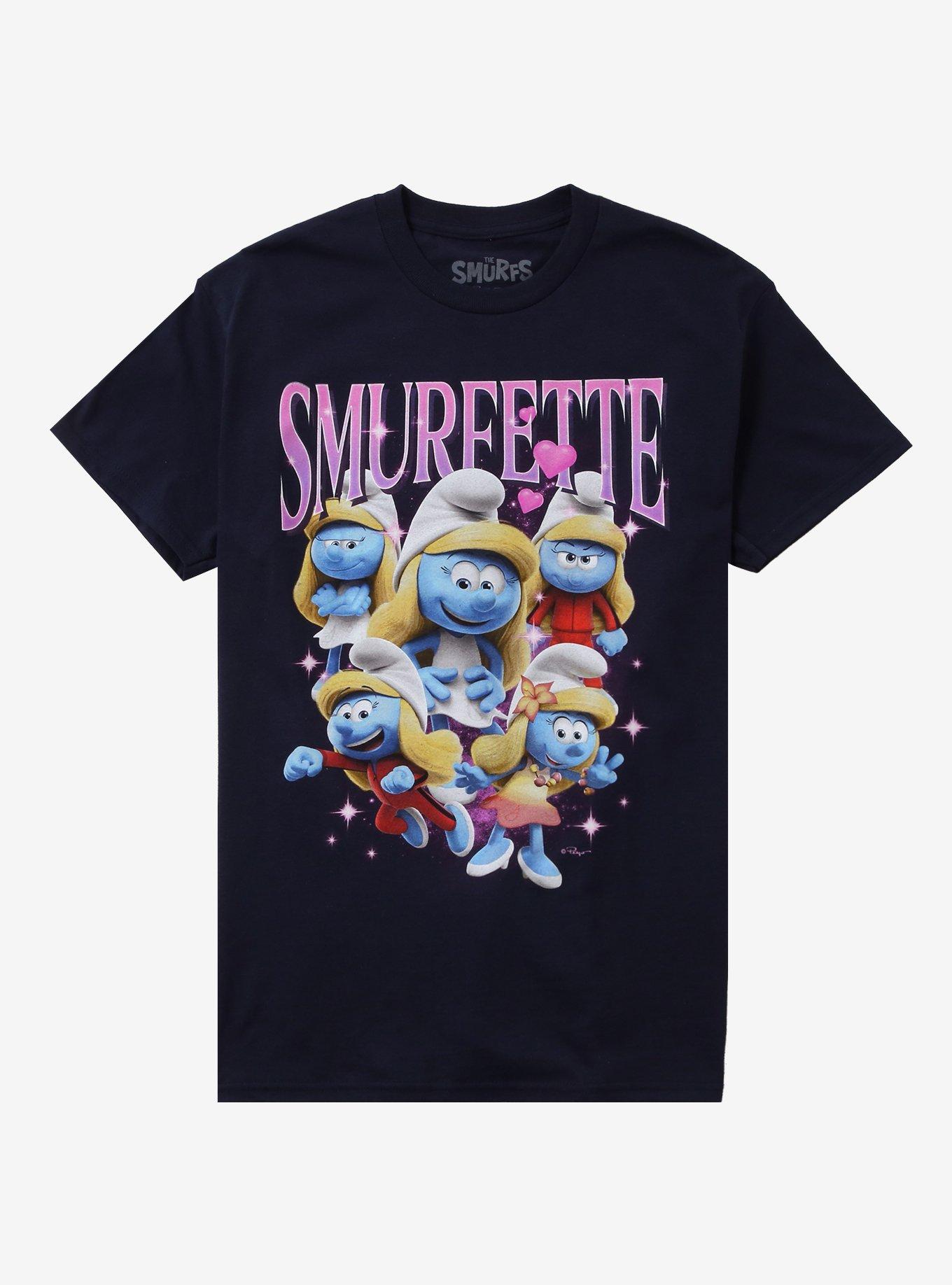 The Smurfs Smurfette Collage T-Shirt, , hi-res