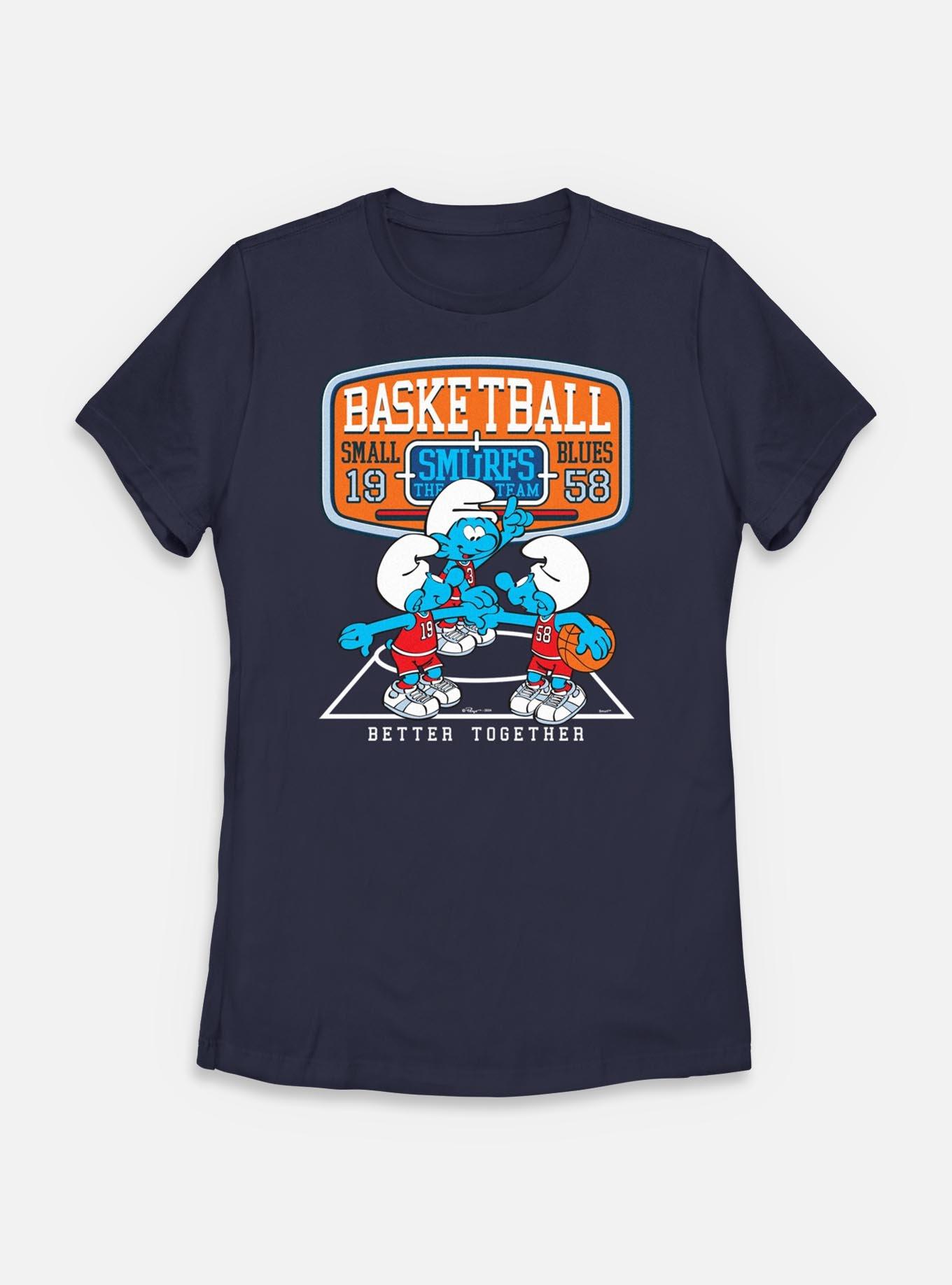 The Smurfs Basketball Better Together  Womens T-Shirt, , hi-res