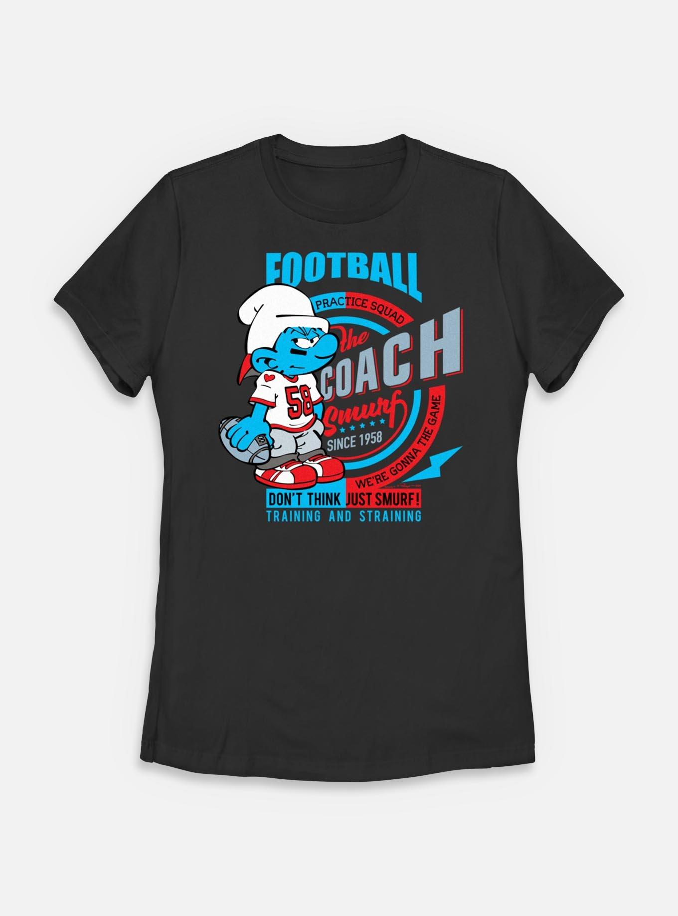 The Smurfs Football The Coach Womens T-Shirt, , hi-res