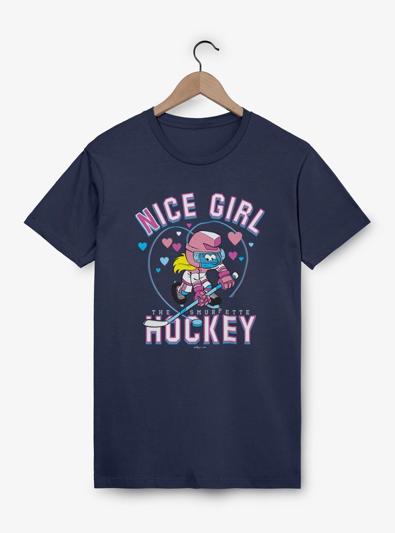 The Smurfs Nice Girl Hockey T-Shirt, , hi-res