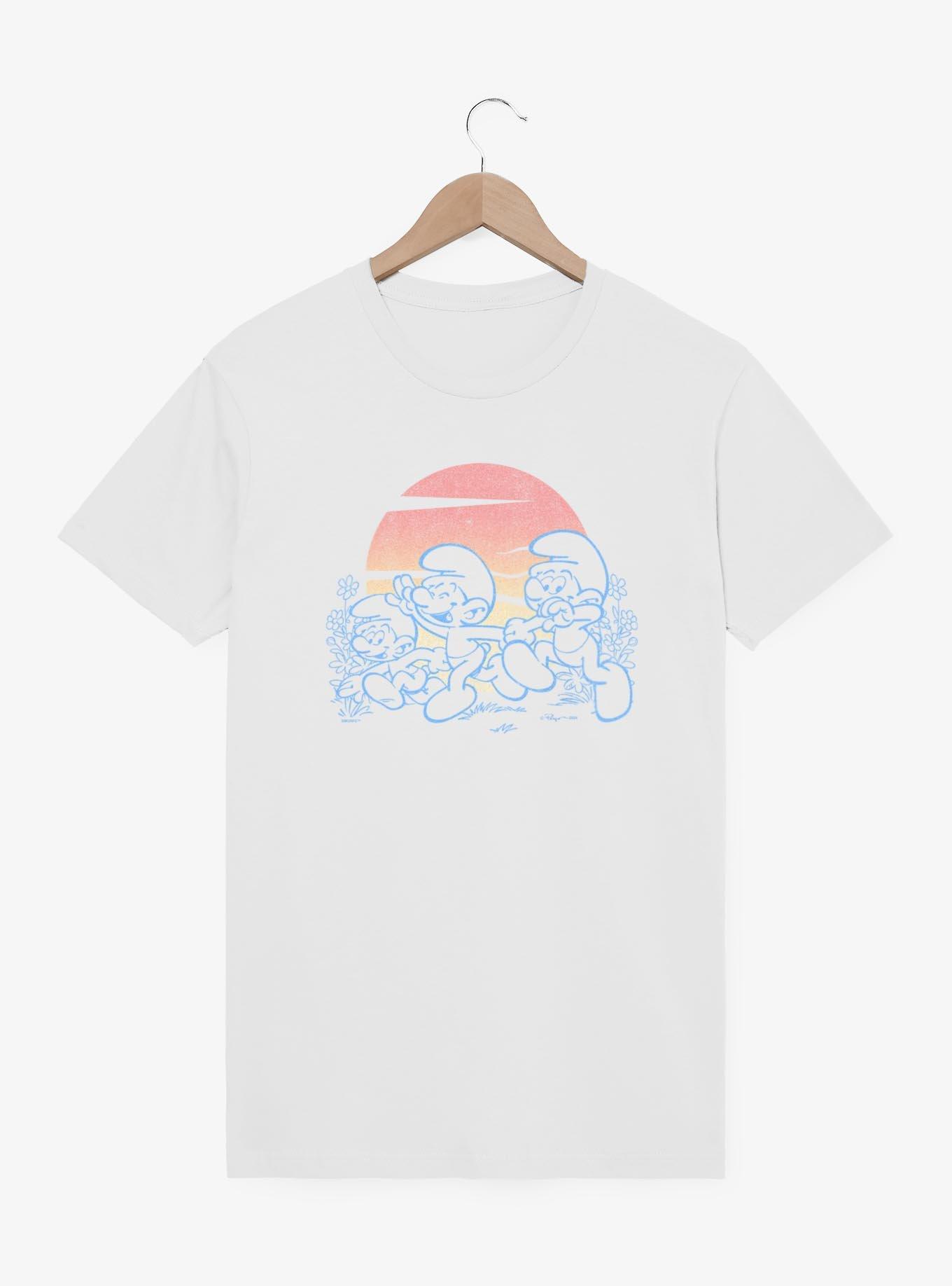 The Smurfs Pastel Sunset T-Shirt, , hi-res
