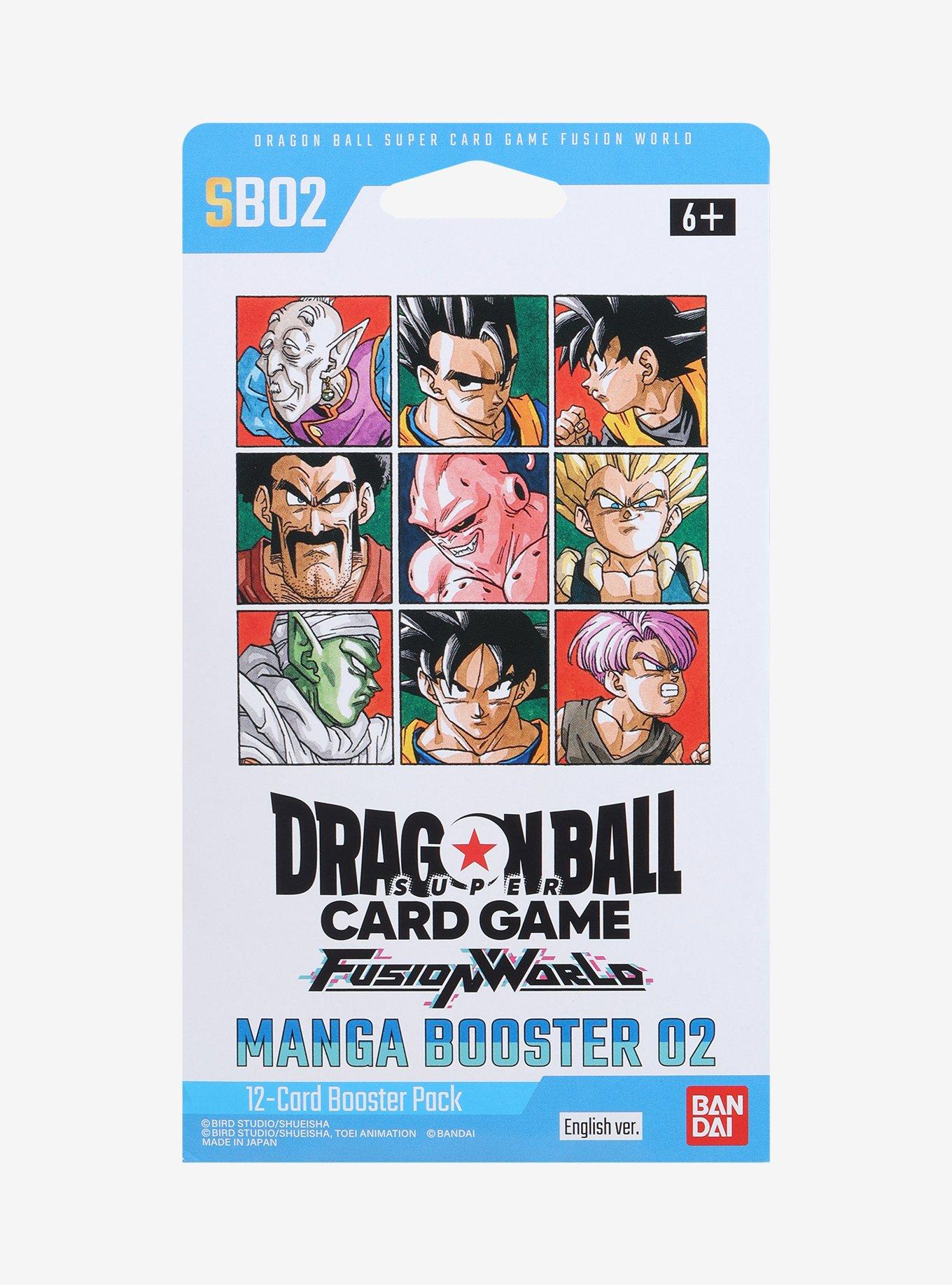 ドラゴンボール MANGA BOOSTER 02 5boxセット 抽選販売】ドラゴンボールスーパーカードゲーム FW MANGA BOOSTER 02