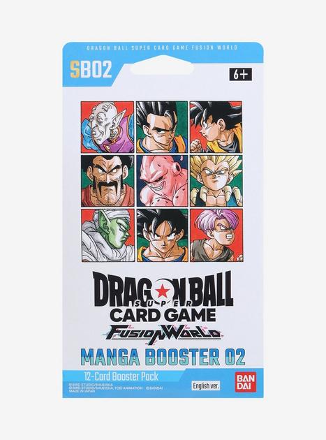 ドラゴンボールカード DRAGON BALL CARD GAME MANGA BOOSTER 02 Amazon.com: Bandai Dragon Ball Super Card Game Fusion World Manga