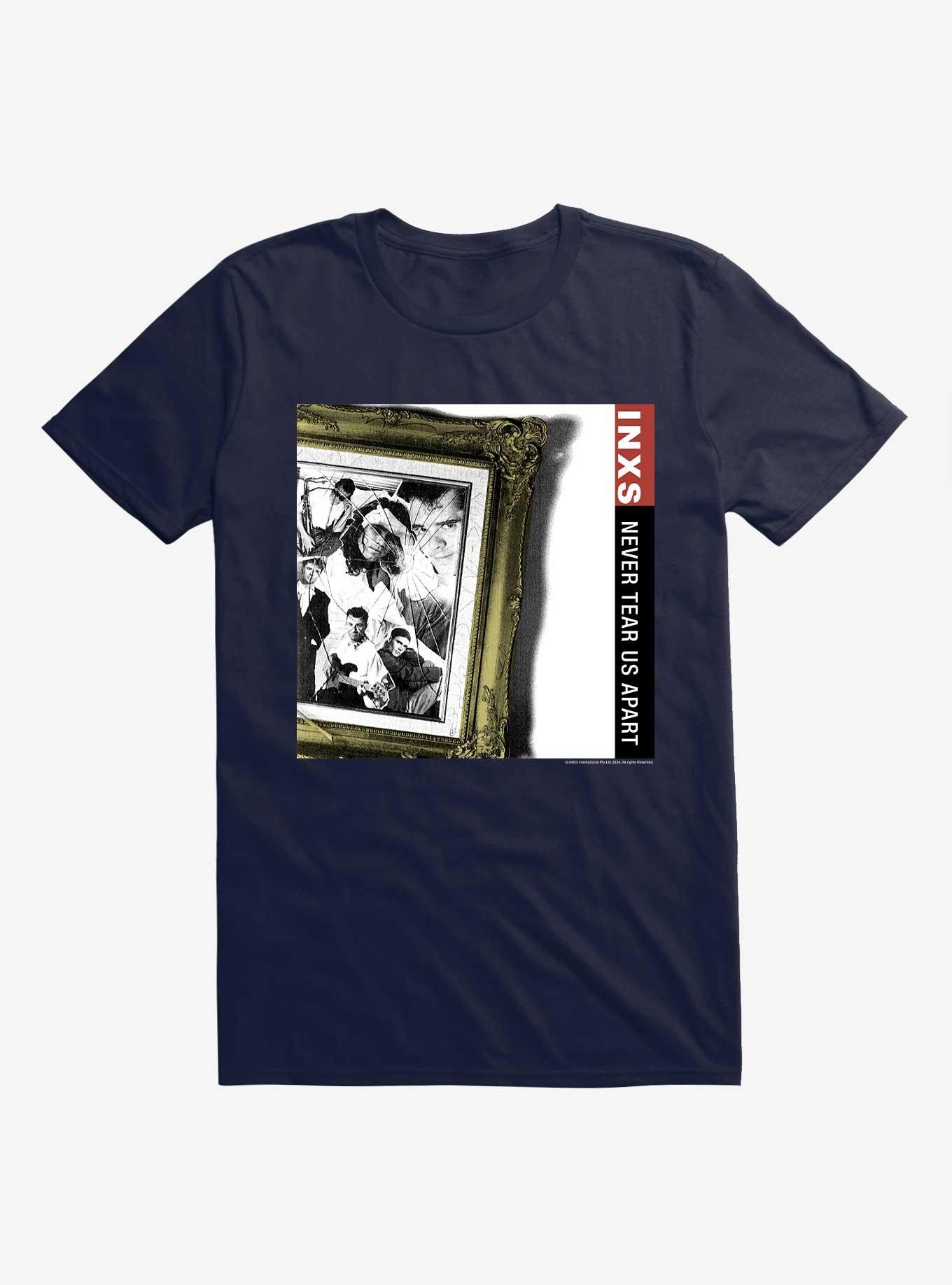 INXS Never Tear Us Apart T-Shirt, NAVY, hi-res
