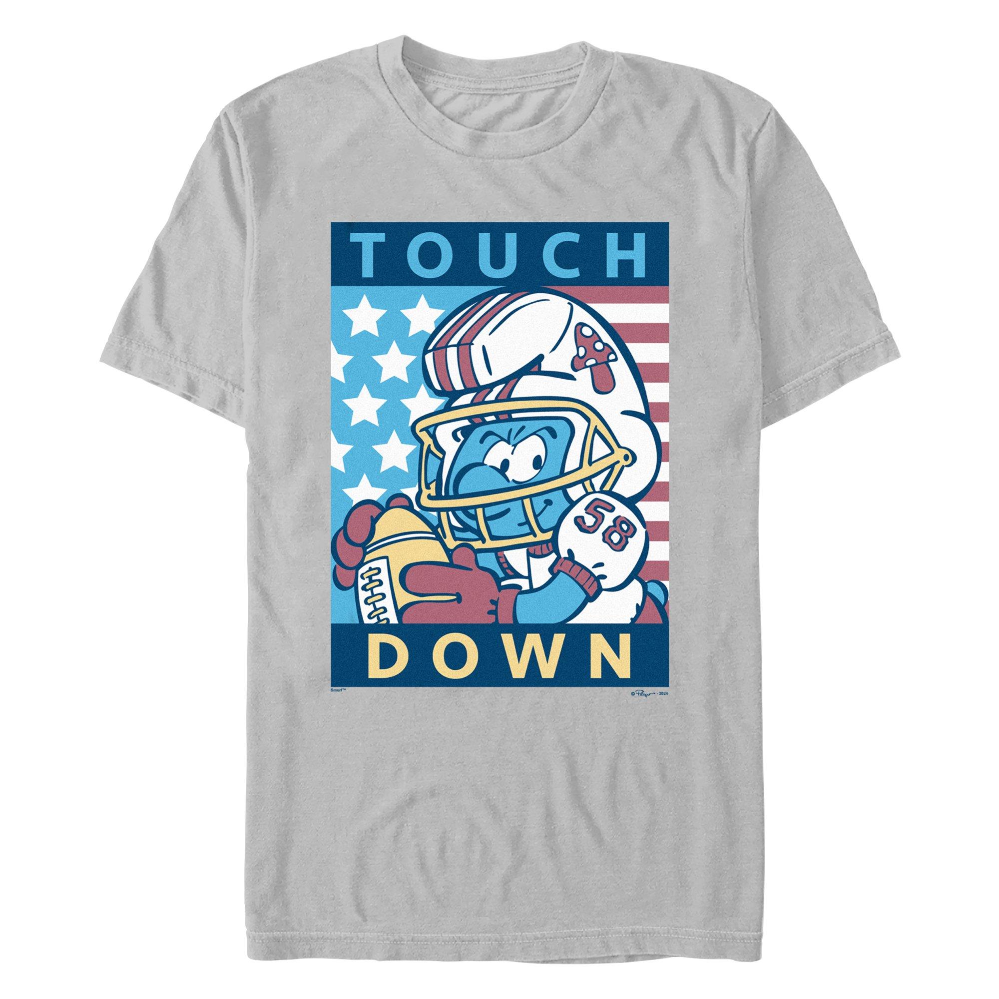 The Smurfs Touch Down T-Shirt, SILVER, hi-res
