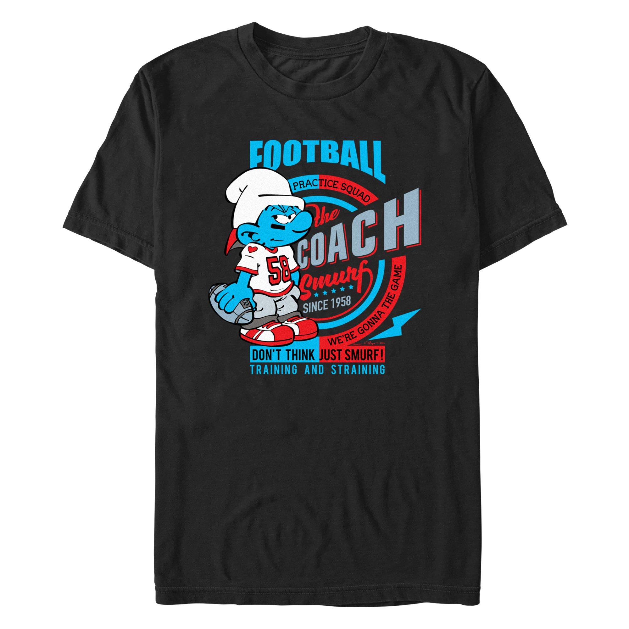 The Smurfs Sport Art T-Shirt, BLACK, hi-res