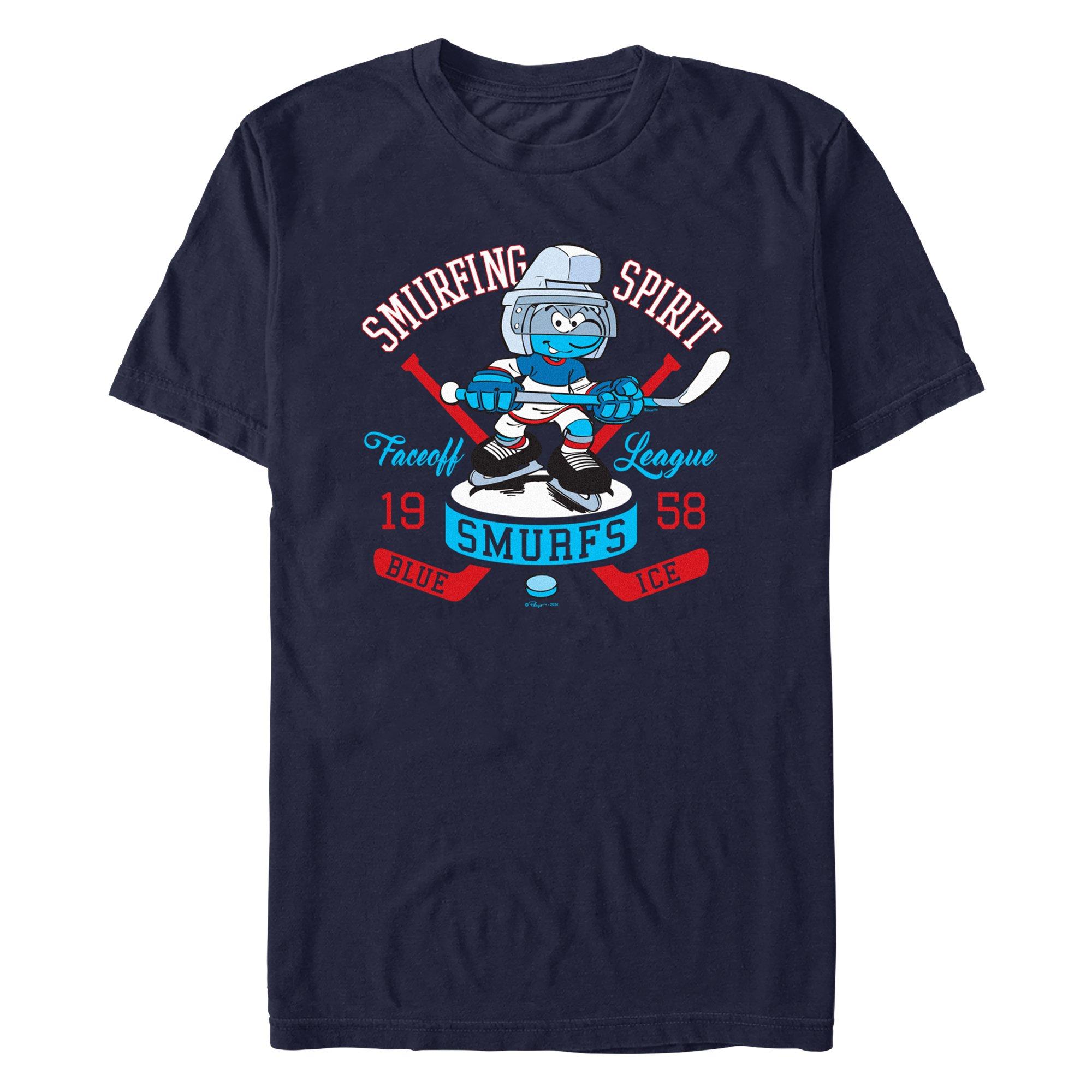 The Smurfs Smurfing Spirit T-Shirt, NAVY, hi-res