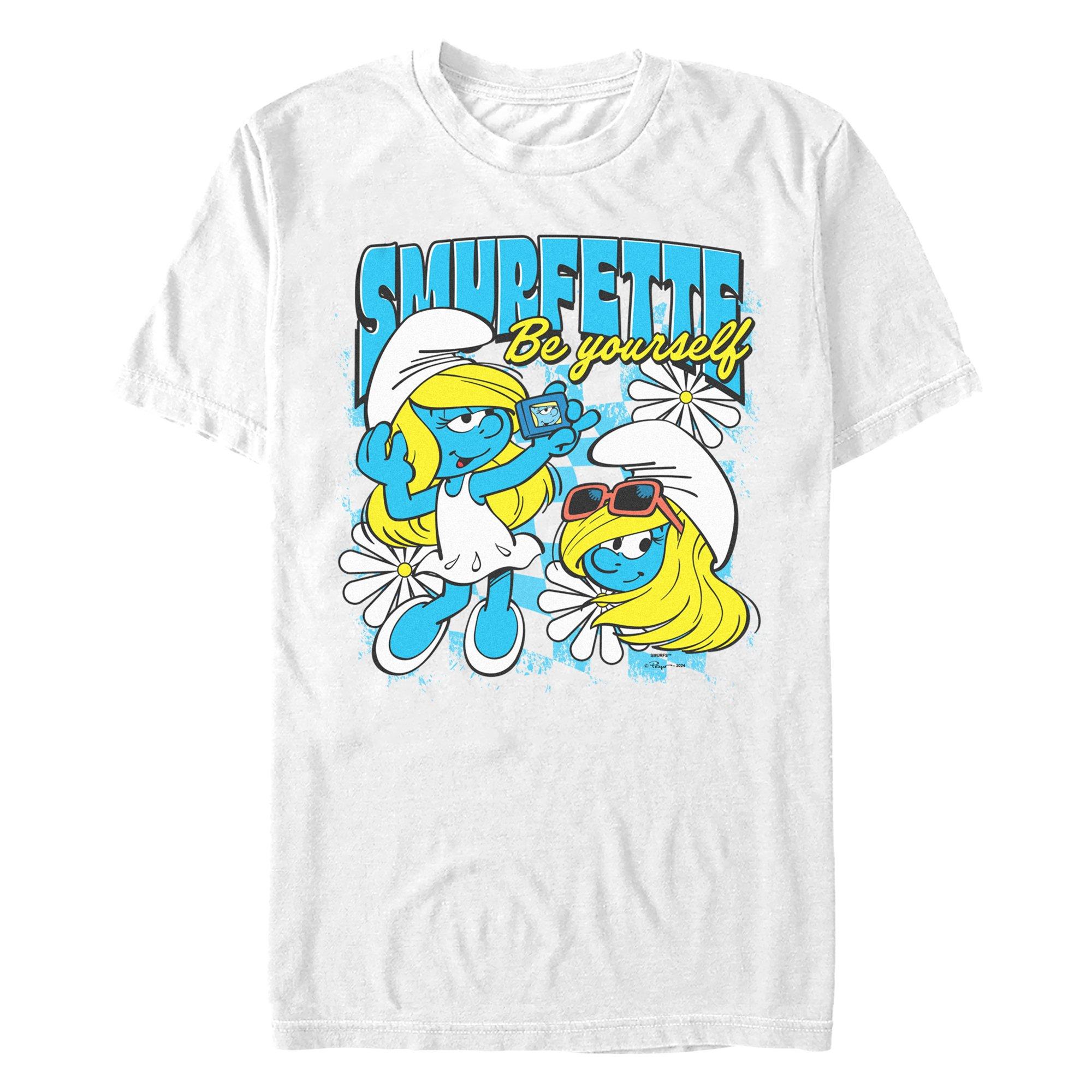 The Smurfs Smurfette Be Yourself T-Shirt, WHITE, hi-res