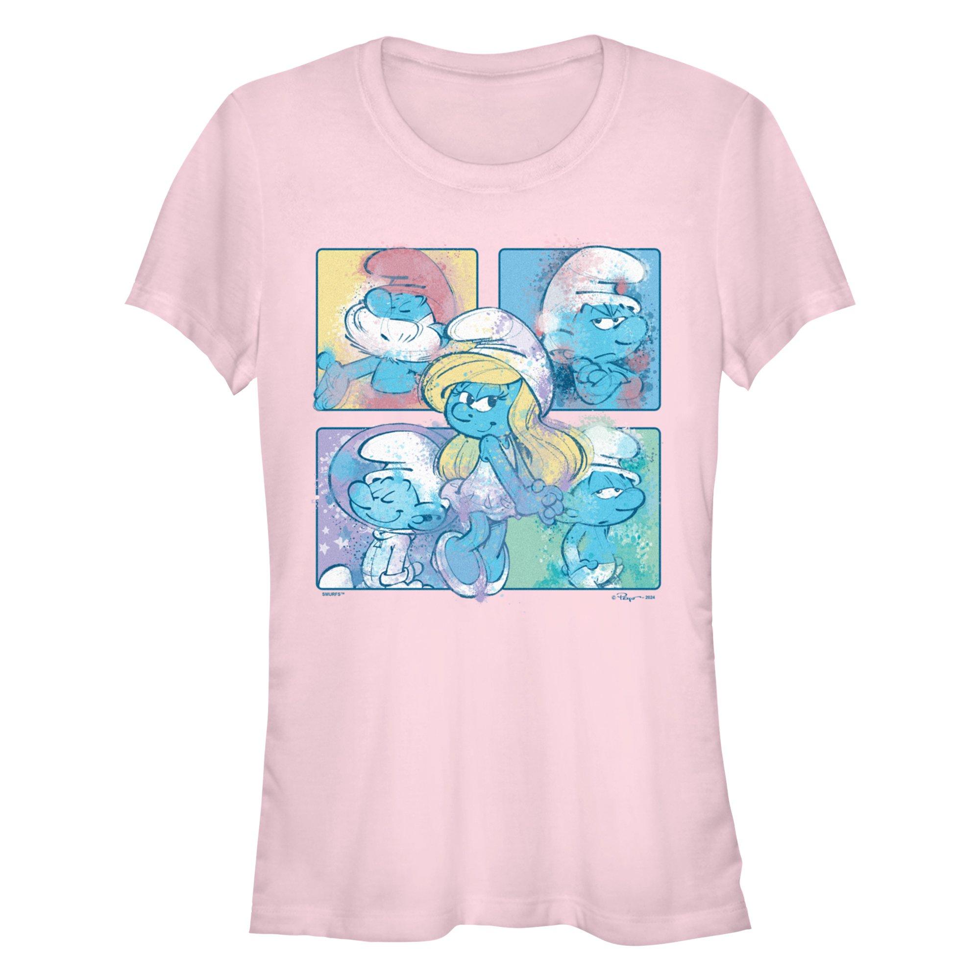 The Smurfs Boxup Girls T-Shirt, LIGHT PINK, hi-res