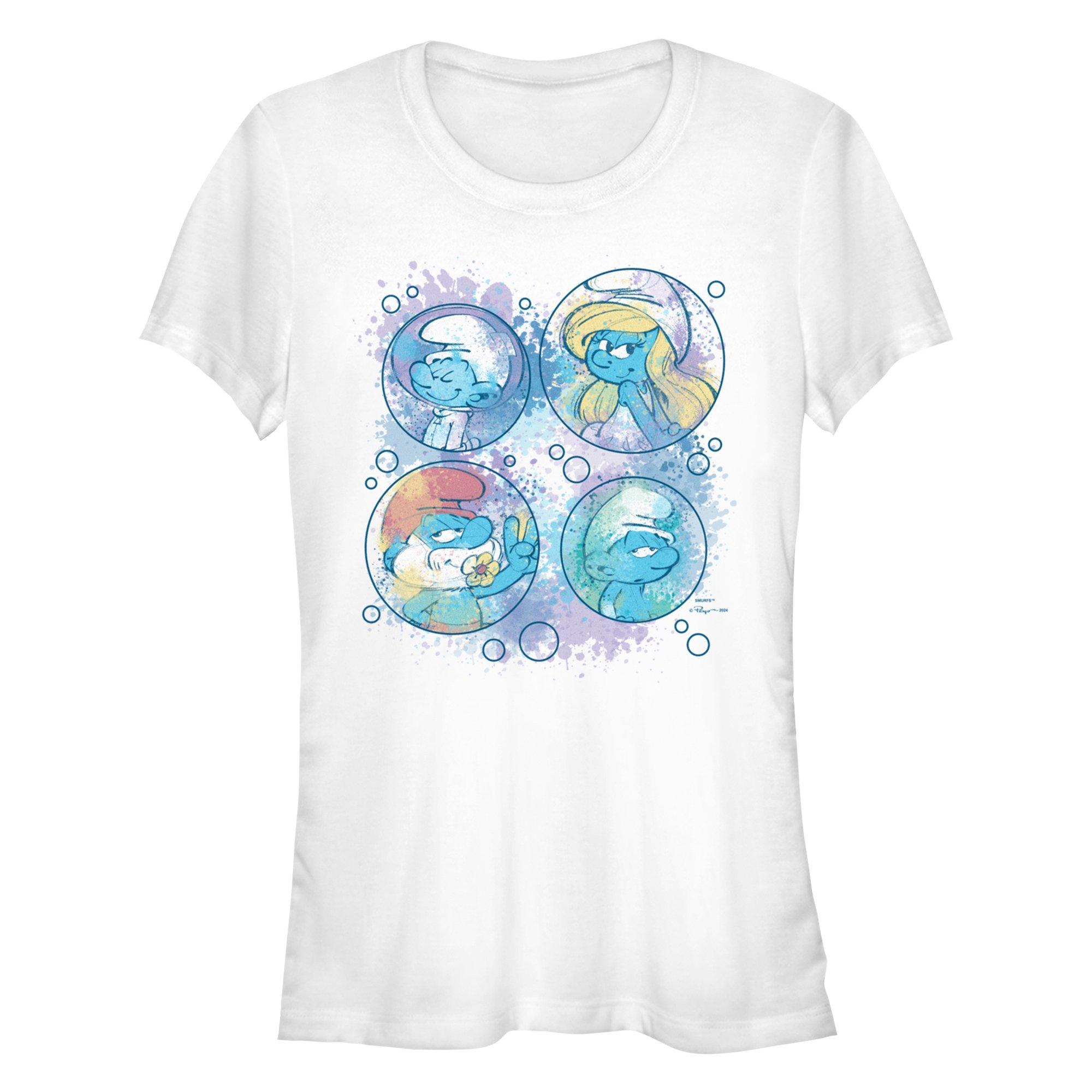 The Smurfs Pastel Bubble Girls T-Shirt, , hi-res