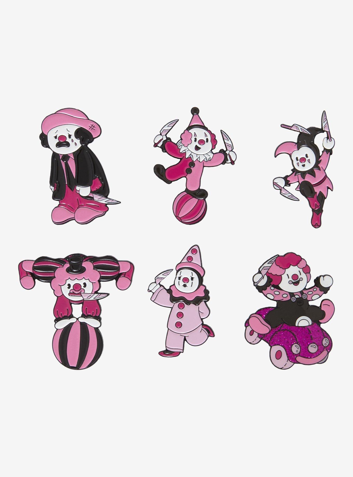 Cute (Killer) Clowns Blind Box Enamel Pin, , hi-res