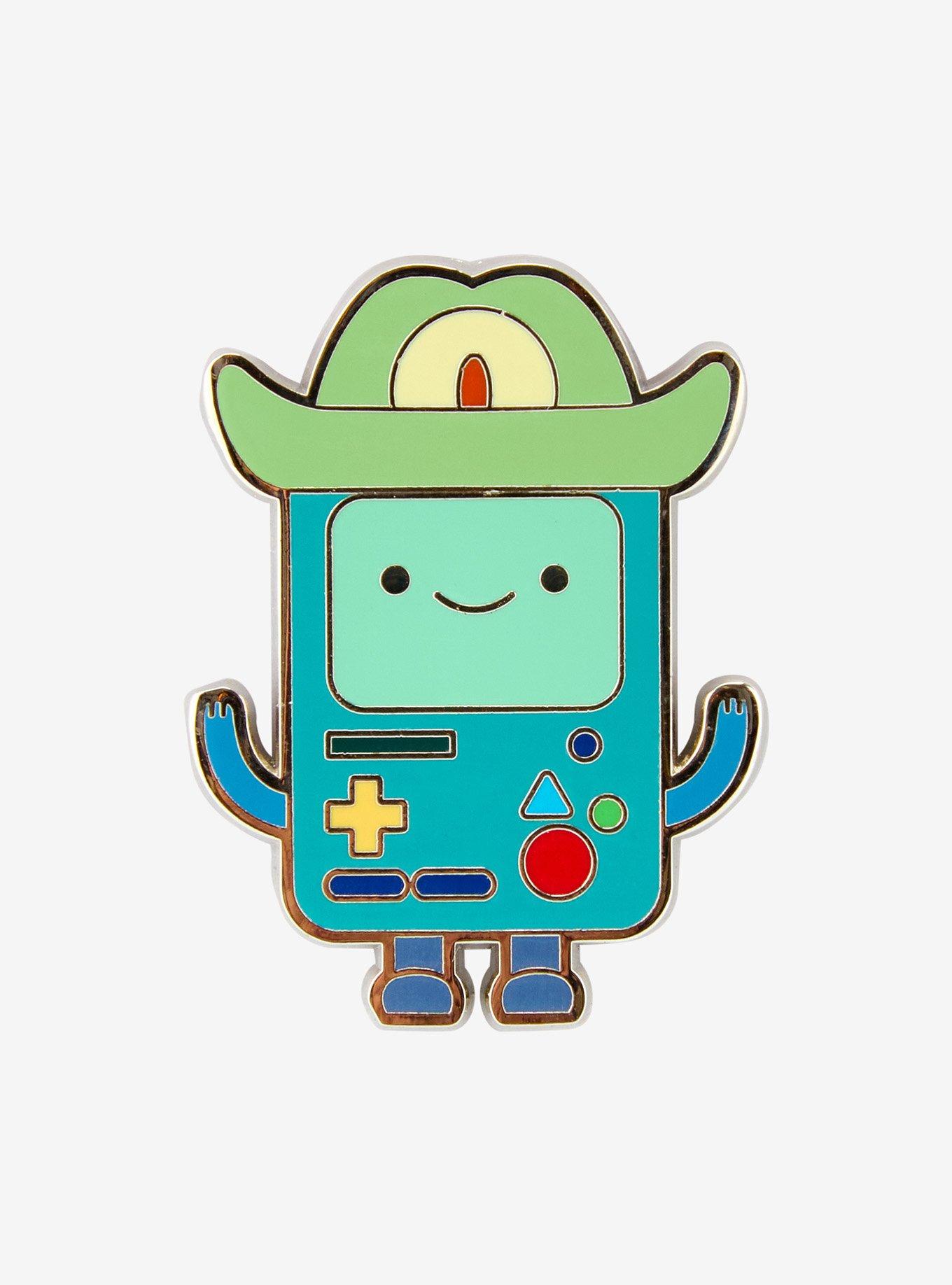 Adventure Time BMO Cowboy Enamel Pin Hot Topic Exclusive, , hi-res