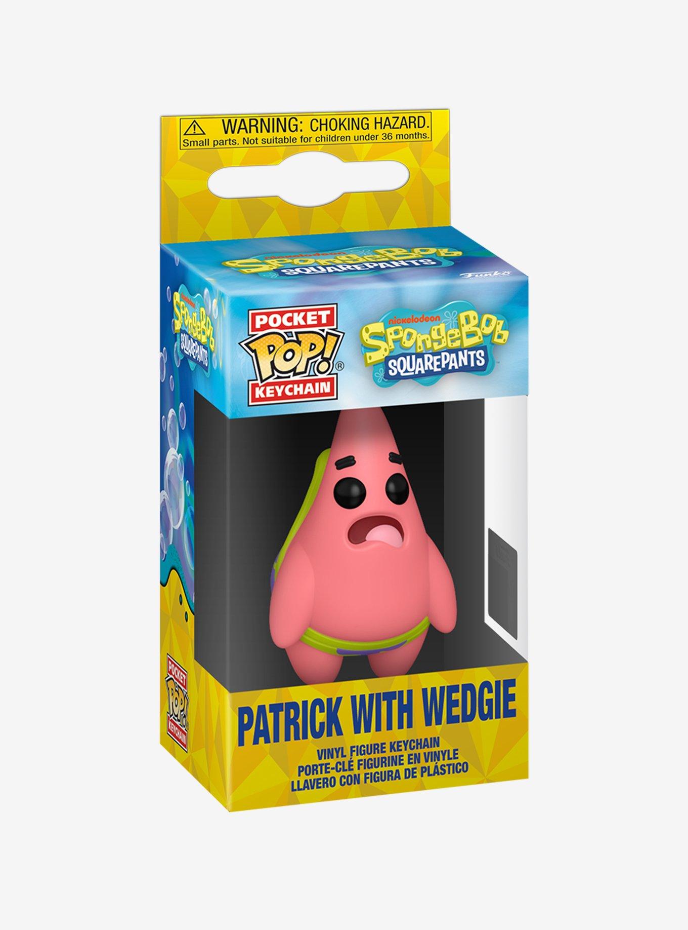 Funko SpongeBob SquarePants Pocket Pop! Patrick With Wedgie Vinyl Key Chain, , hi-res