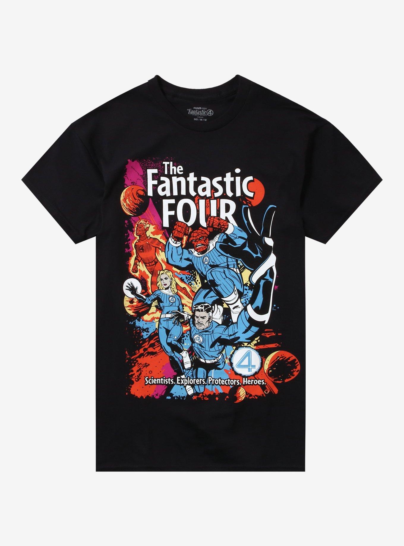 Marvel The Fantastic Four Comic Book T-Shirt, , hi-res