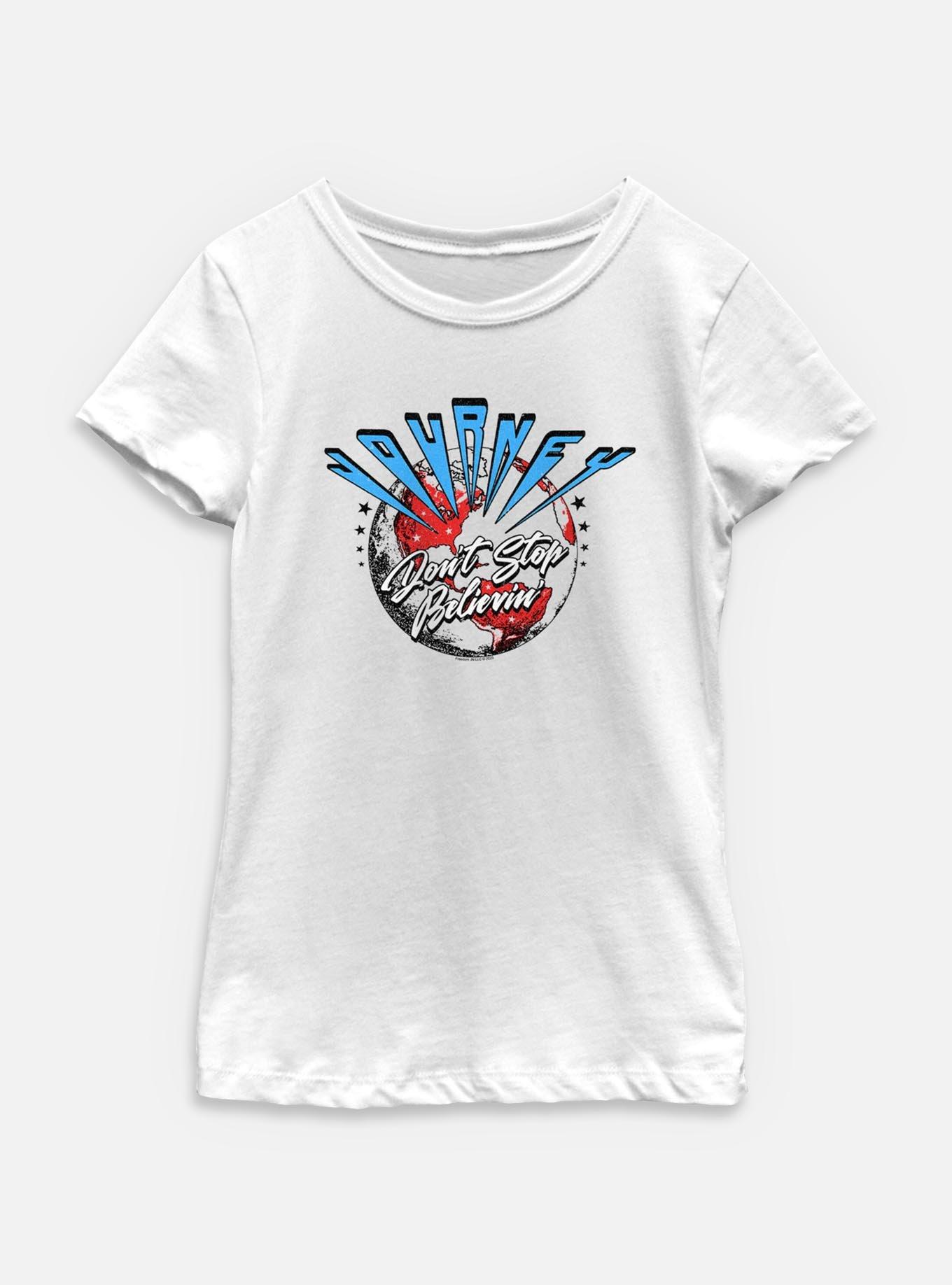 Journey Dont Stop Believin World Tour Youth Girls T-Shirt, , hi-res