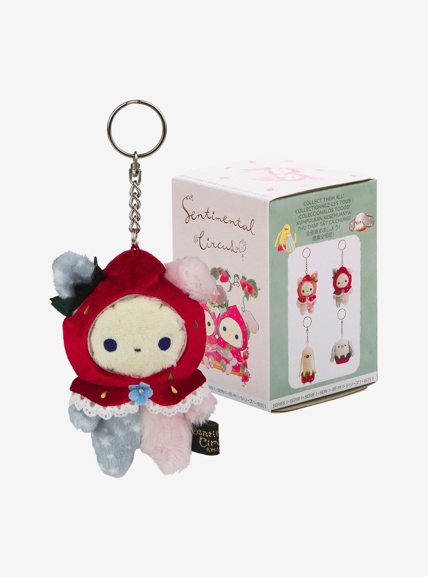 Sentimental Circus Strawberry Blind Box Plush Key Chain, , hi-res