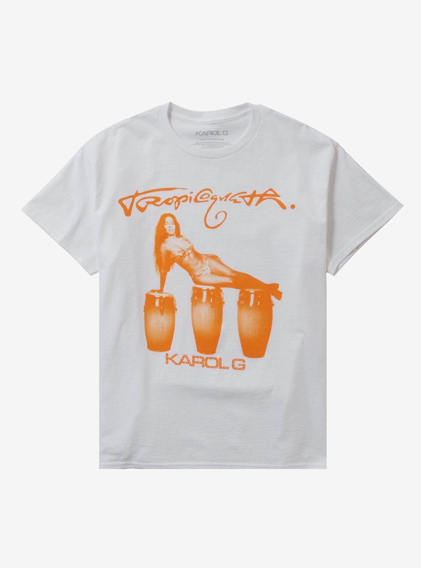 Karol G Tropicoqueta Bongo Drums T-Shirt Hot Topic Exclusive | Hot 
