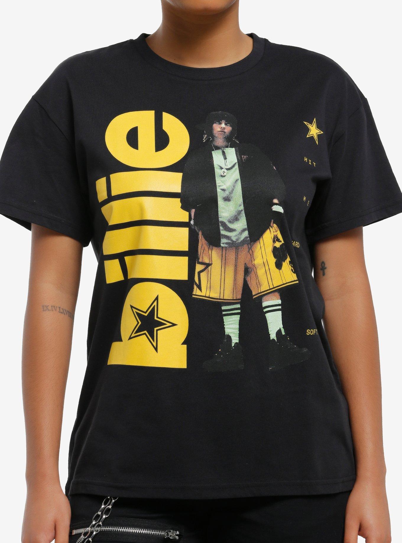 Billie Eilish Hit Me Hard And Soft Star Portrait T-Shirt, , hi-res