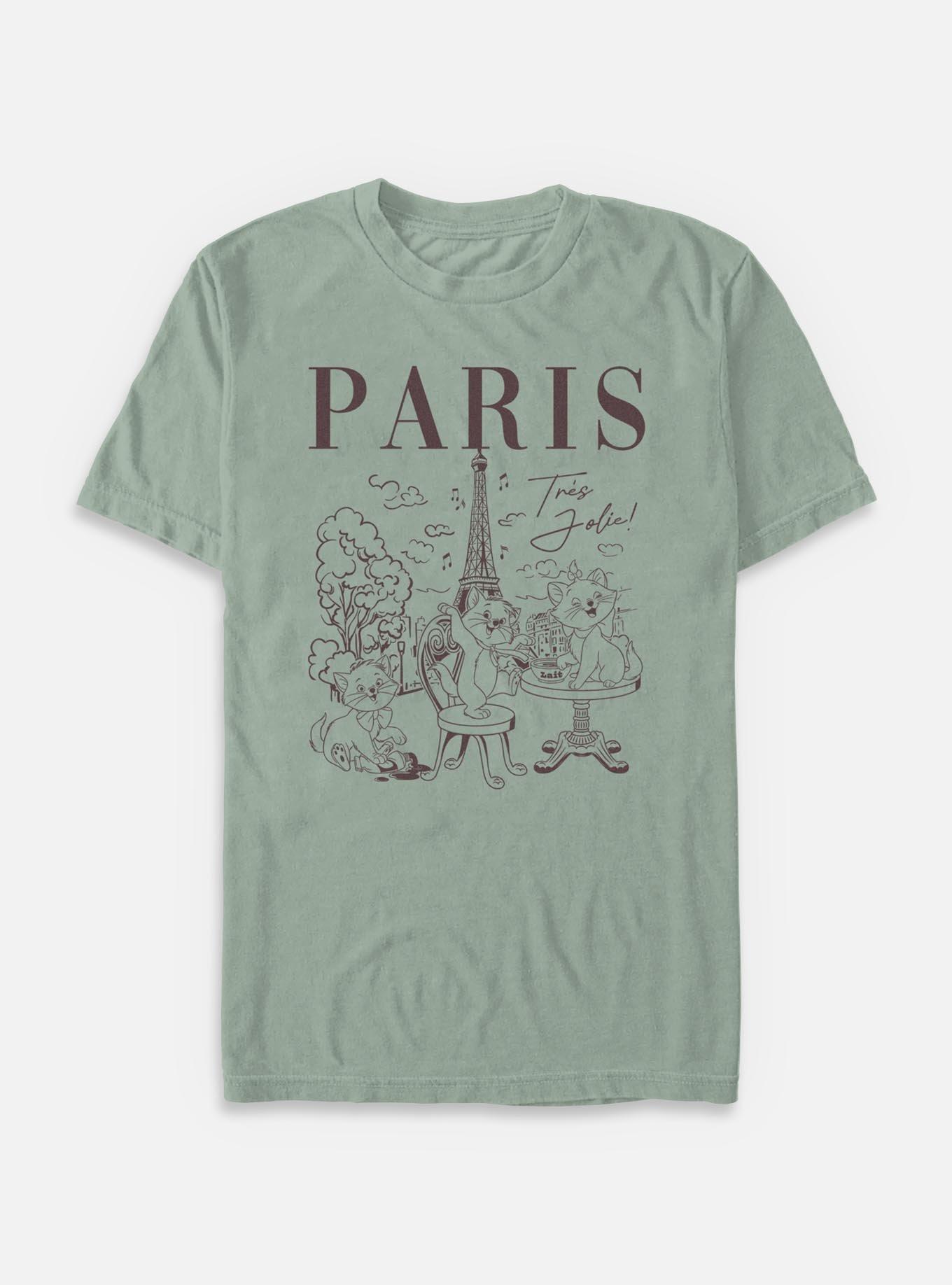 Disney The AristoCats Paris Destination Garment Dye T-Shirt, , hi-res