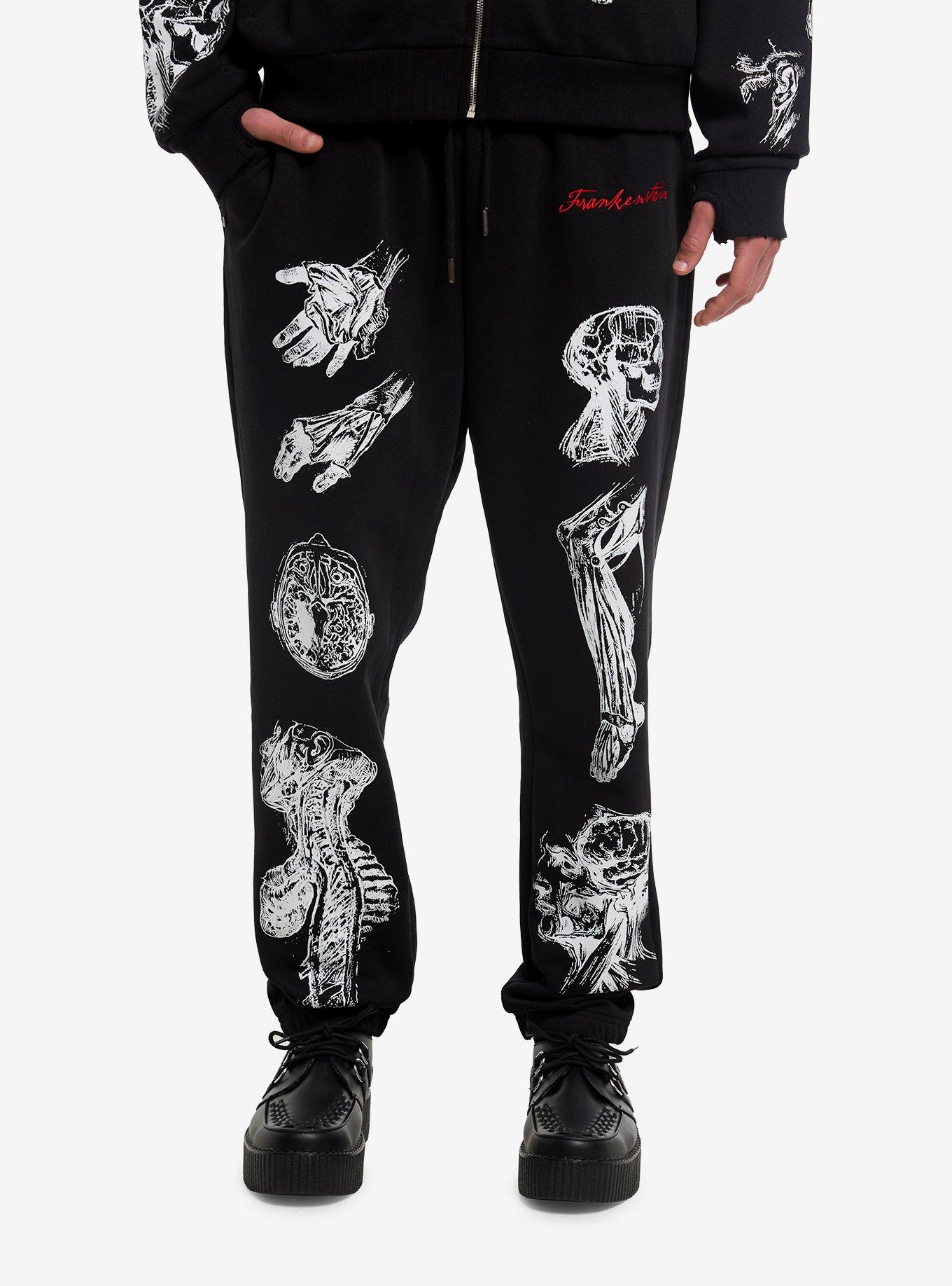 Frankenstein Anatomy Sketch Jogger Sweatpants, , hi-res