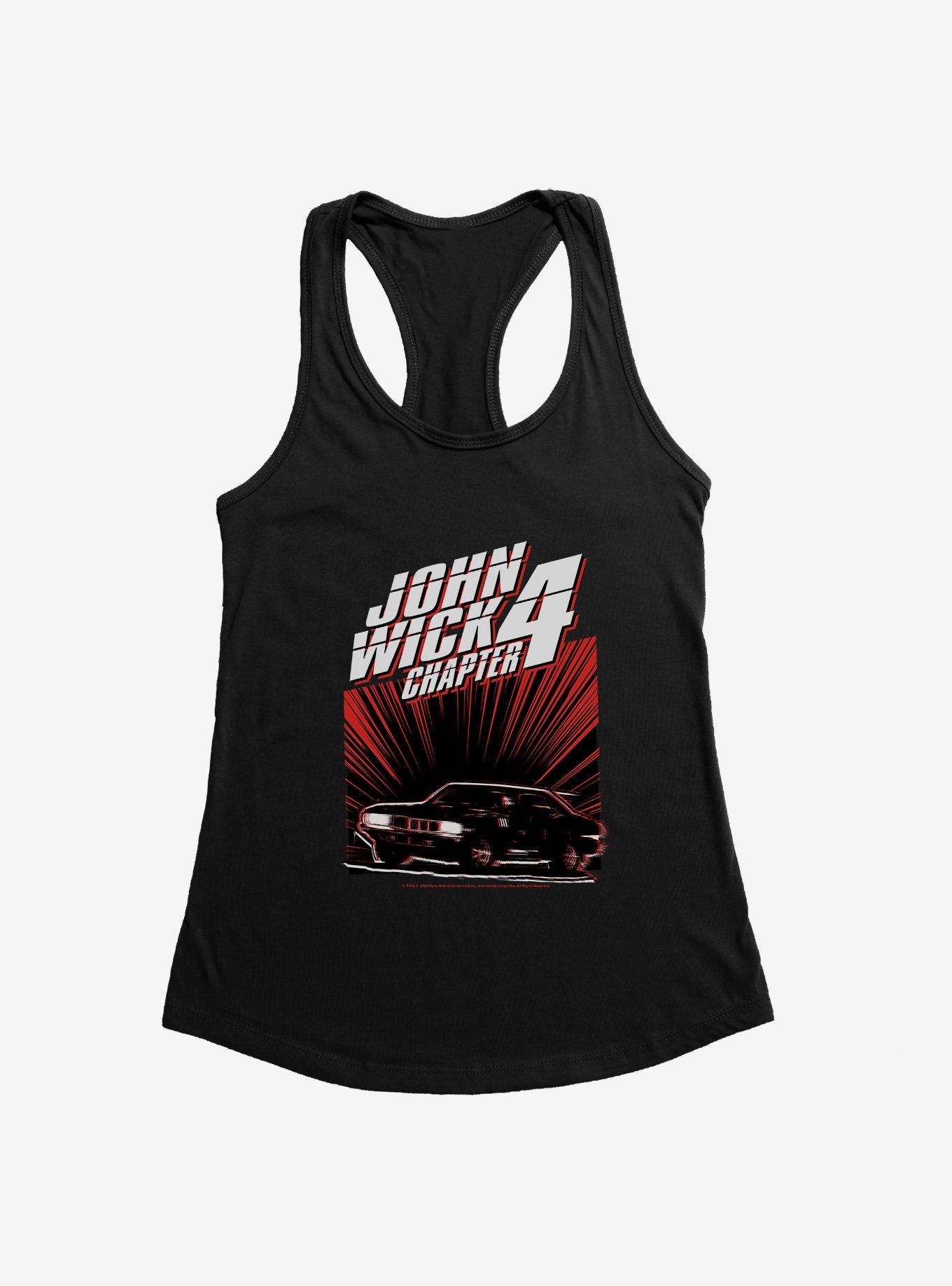 John Wick: Chapter 4 Car Chase Girls Tank, BLACK, hi-res