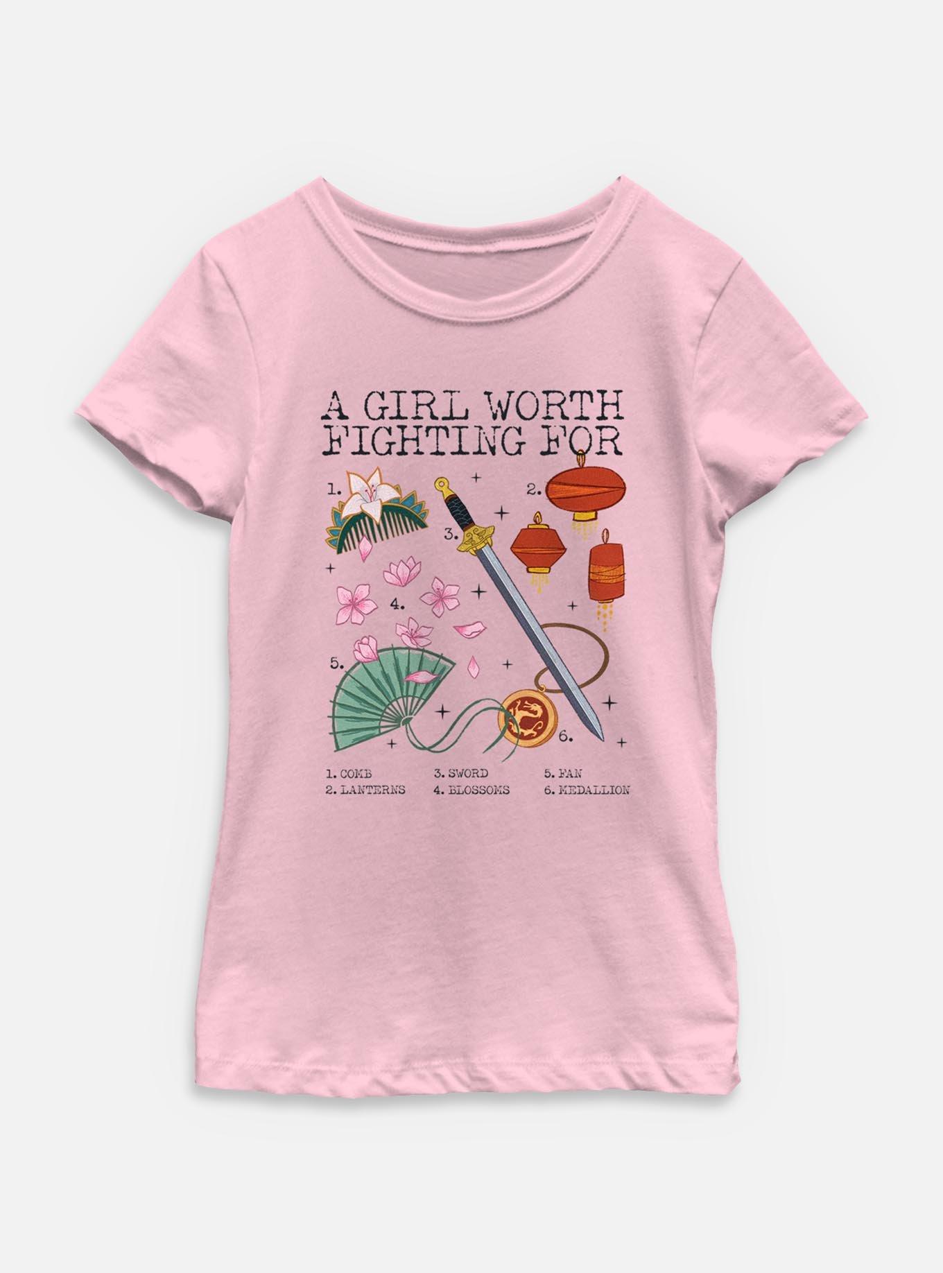 Disney Princesses Mulan Jumble Youth Girls T-Shirt, , hi-res