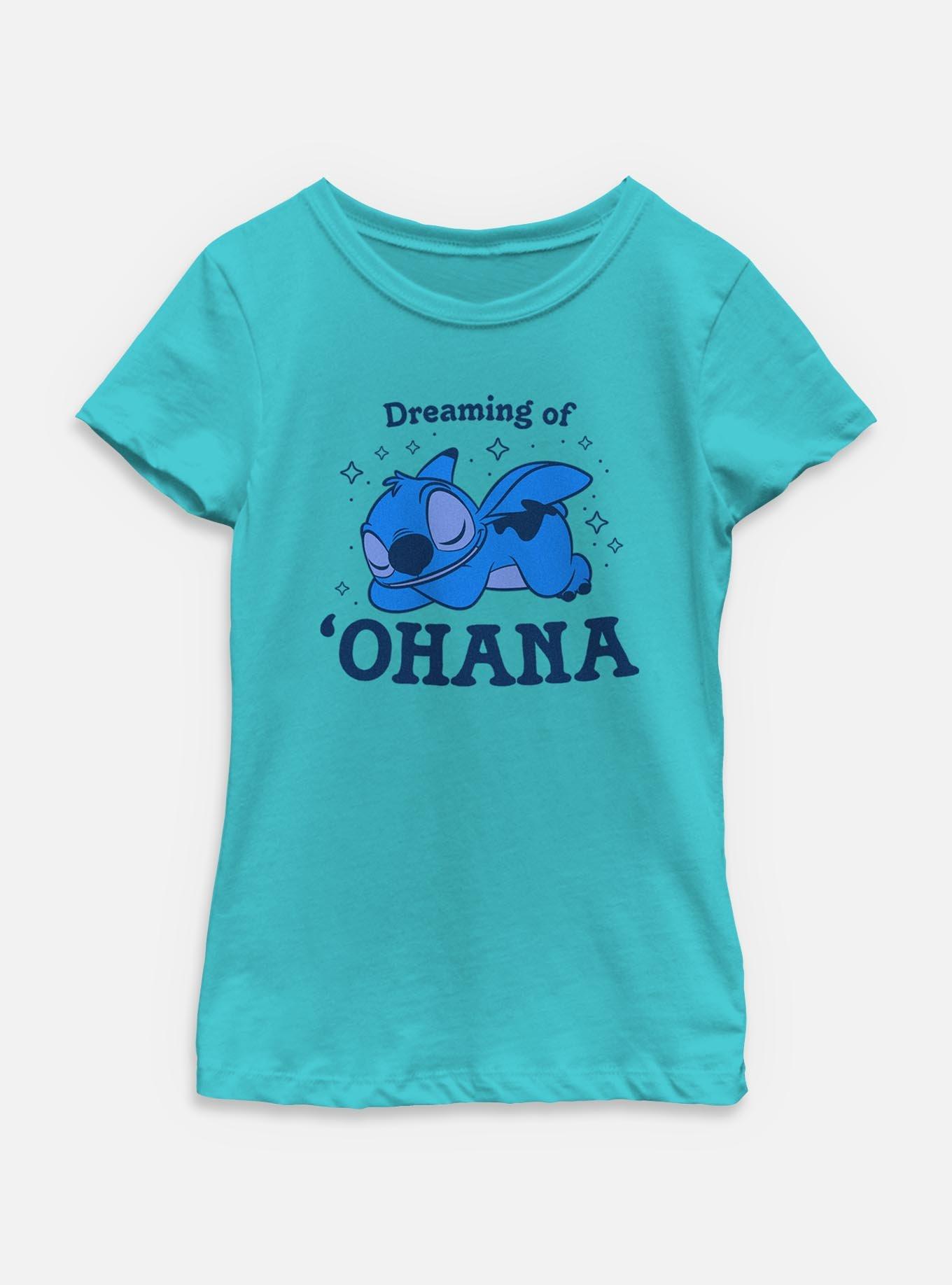 Disney Lilo & Stitch Dreaming Of Ohana Youth Girls T-Shirt, , hi-res