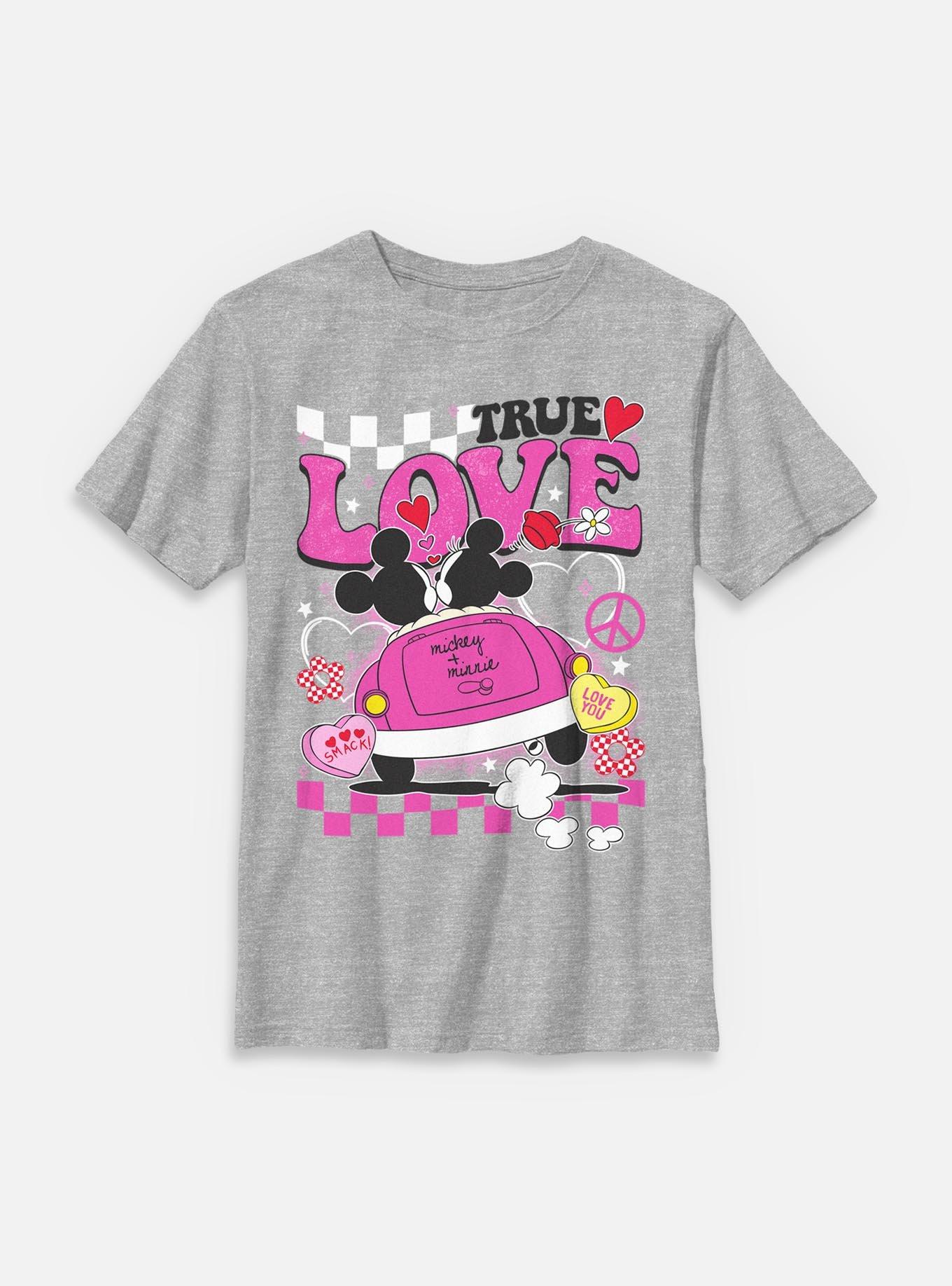Disney Mickey Mouse & Minnie Love Bug Youth T-Shirt, , hi-res