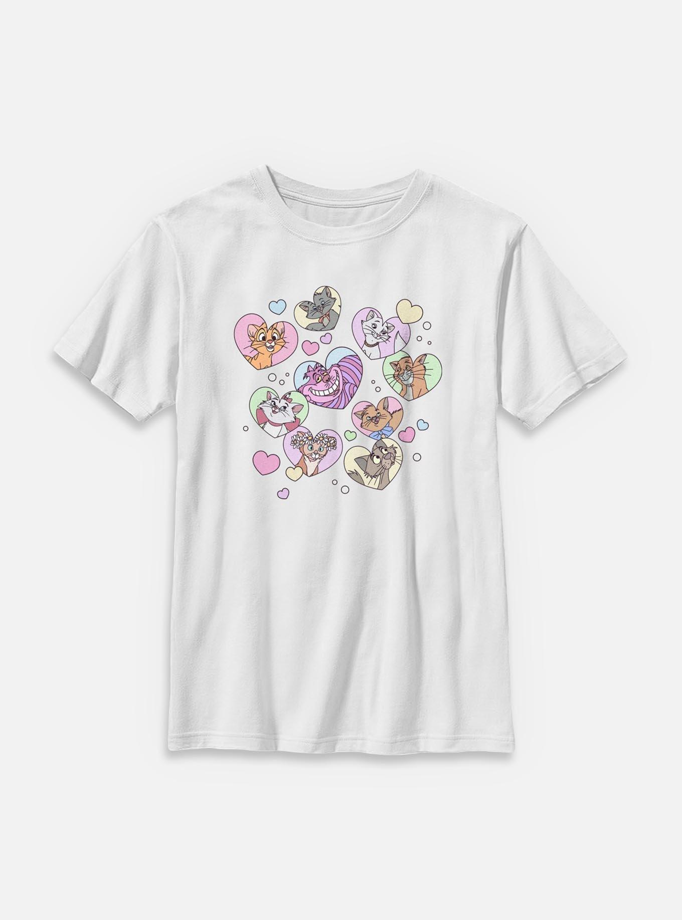 Disney Channel Cat Hearts Youth T-Shirt, , hi-res