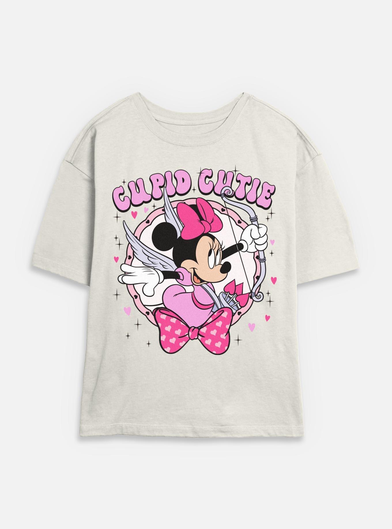 Disney Minnie Mouse Cupid Cutie Womens Skimmer T-Shirt, , hi-res