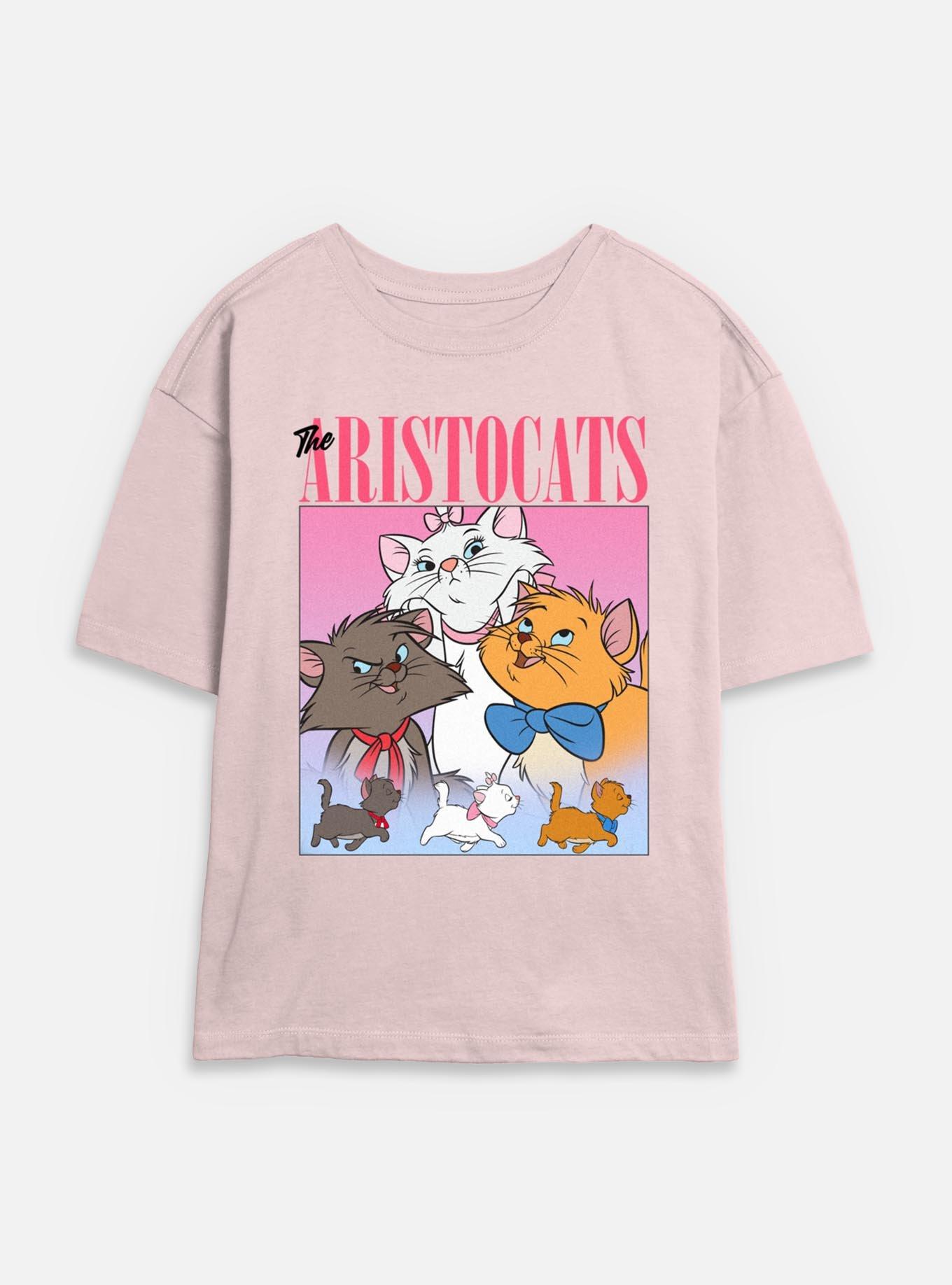 Disney The AristoCats Boxed Up Womens Skimmer T-Shirt