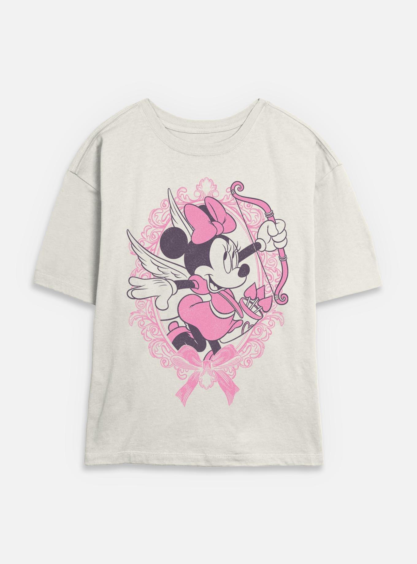 Disney Minnie Mouse Fancy Cupid Womens Skimmer T-Shirt, , hi-res