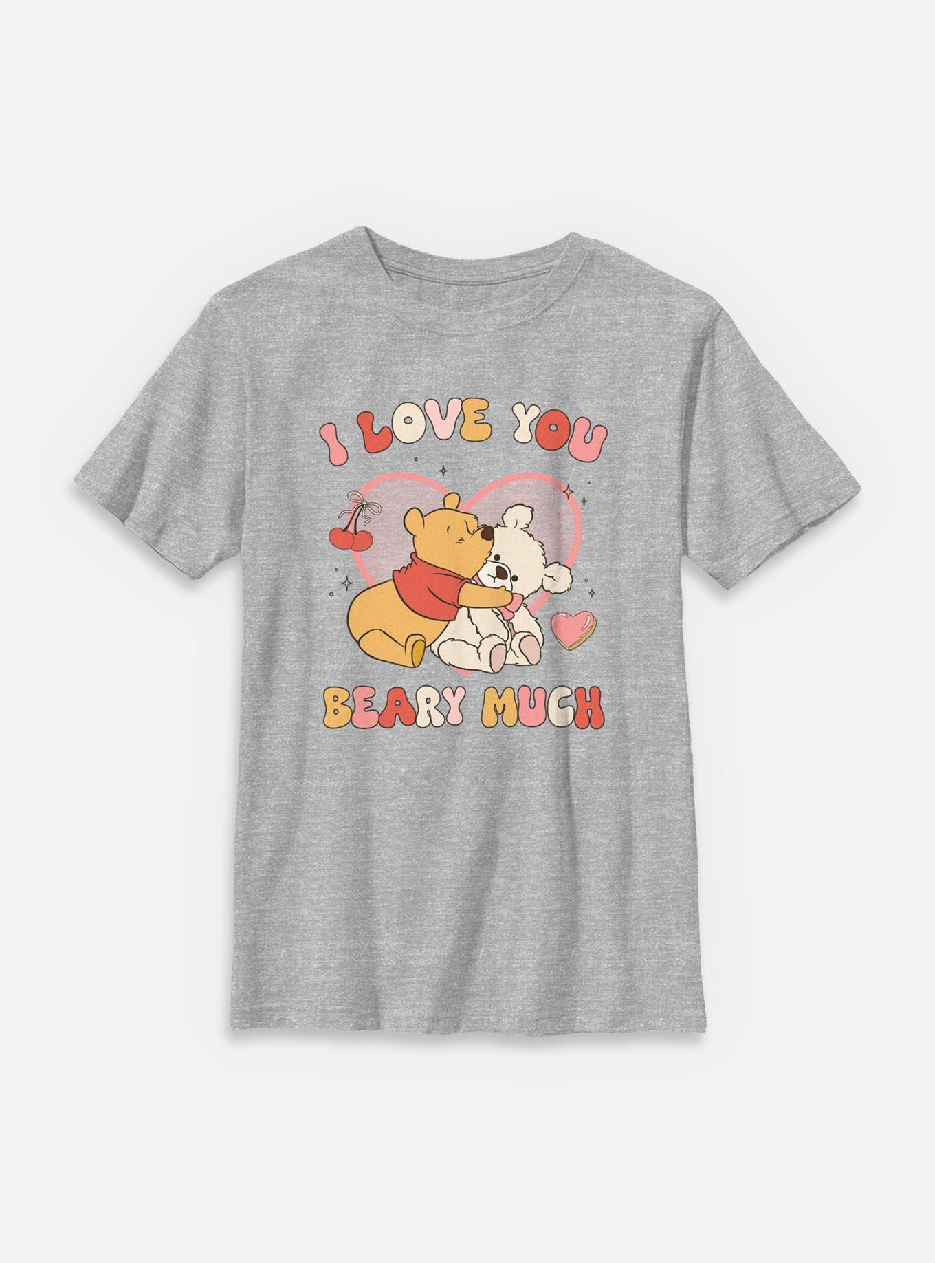 Disney Winnie The Pooh Love You Beary Much Youth T-Shirt, , hi-res