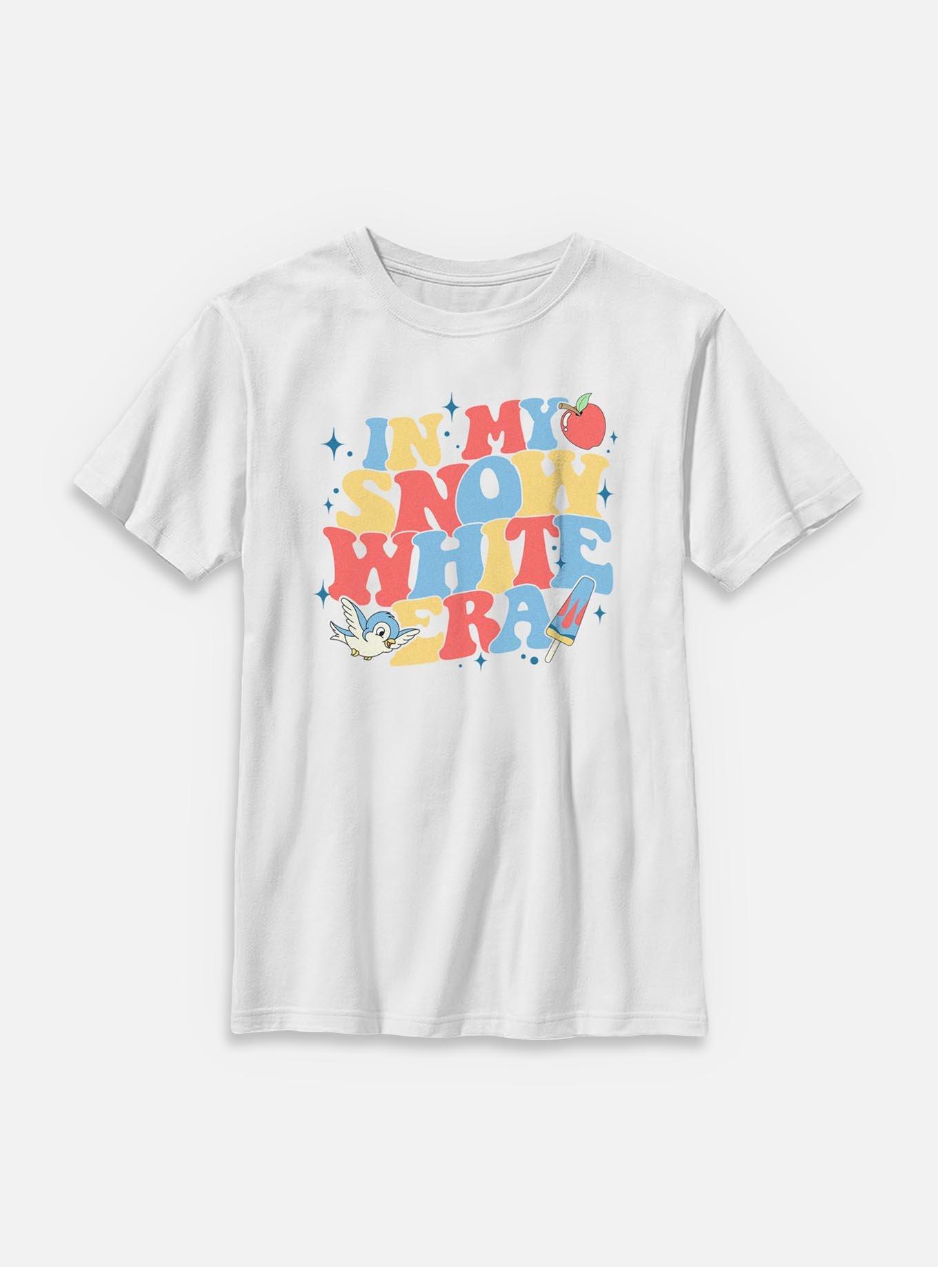 Disney Princesses In My Snow Era Youth T-Shirt, WHITE, hi-res