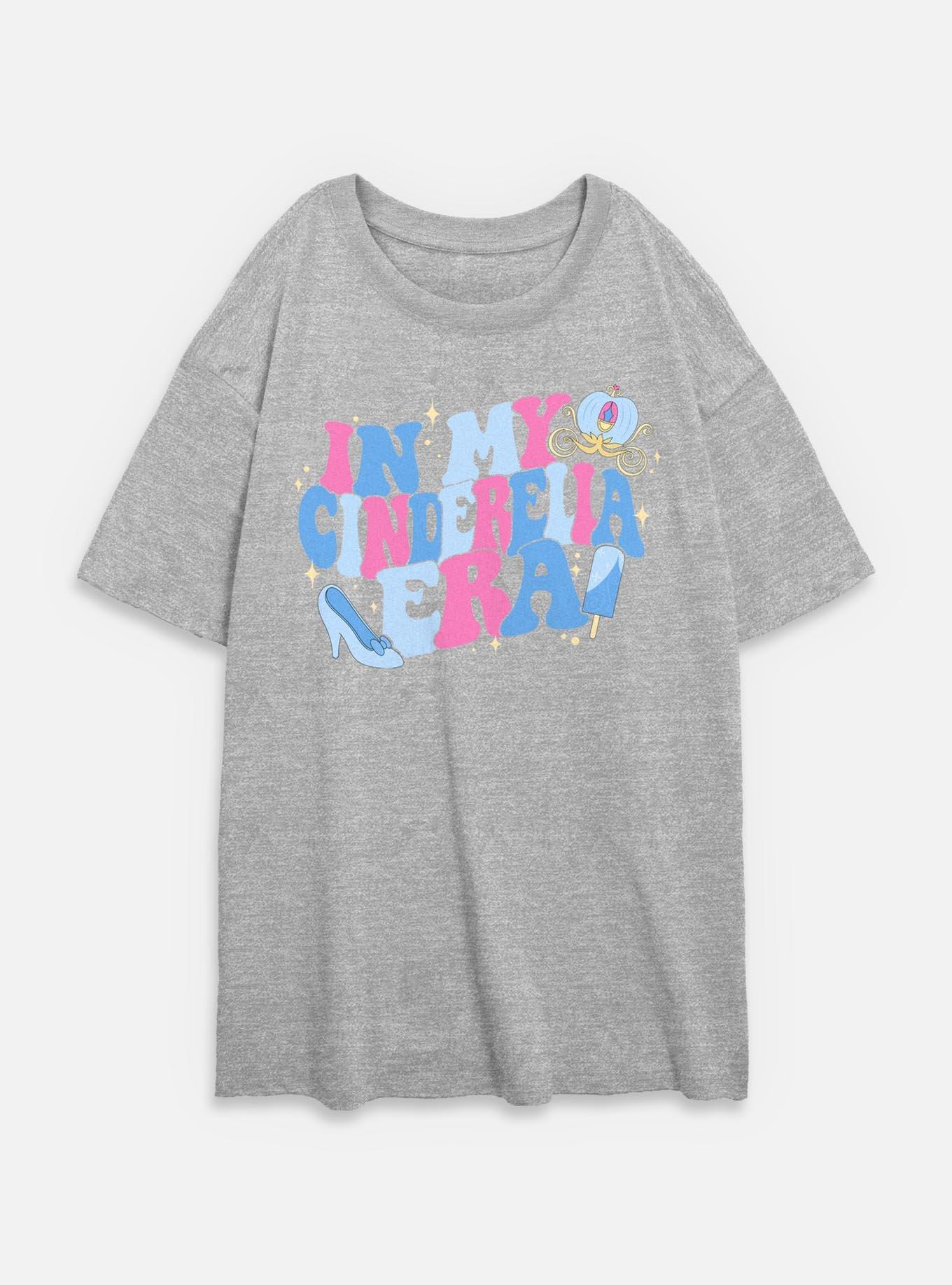 Disney Princesses In My Cinderella Era Womens Oversized T-Shirt