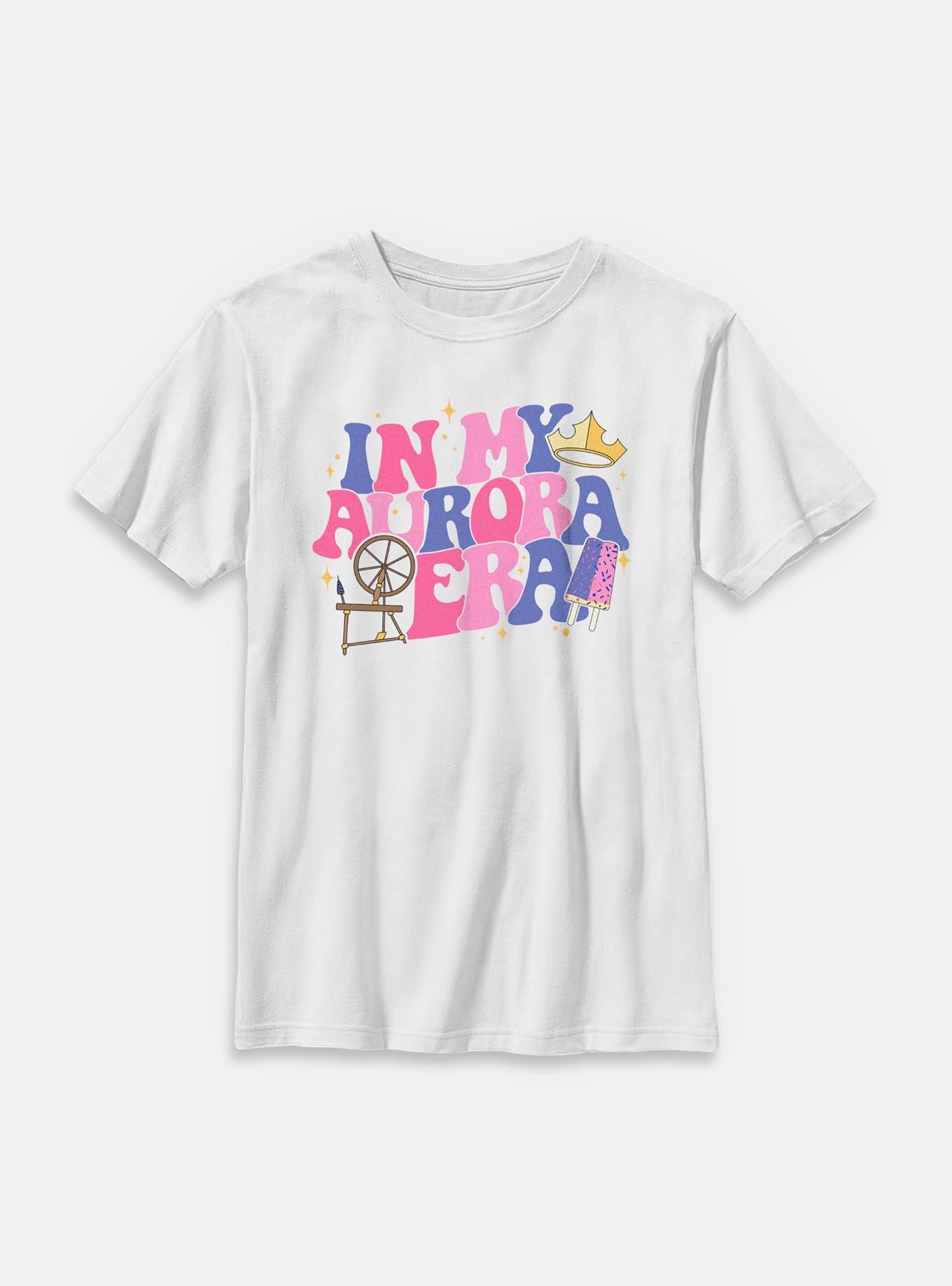 Disney Princesses In My Aurora Era Youth T-Shirt, , hi-res