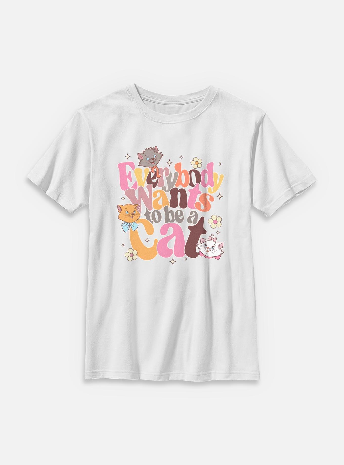 Disney The AristoCats Everybody Wants To Be A Cat Youth T-Shirt, , hi-res