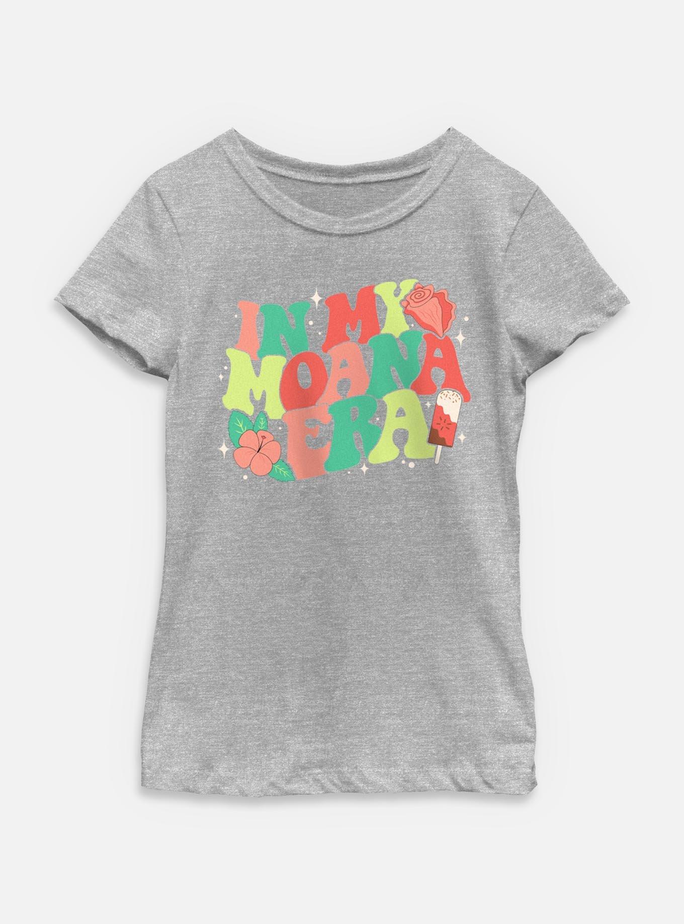 Disney Princesses In My Moana Era Youth Girls T-Shirt, , hi-res
