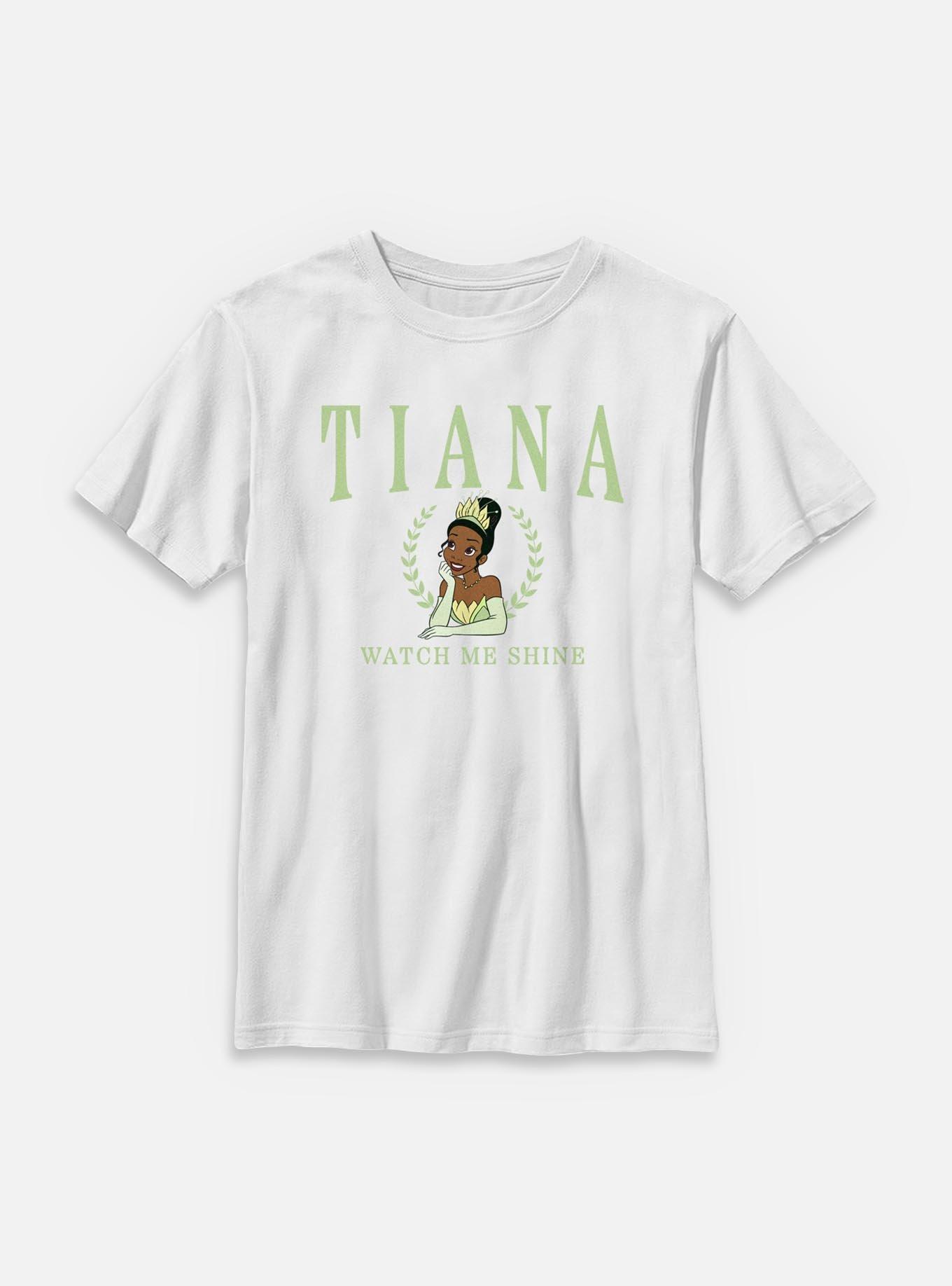 Disney Princesses Tiana Collegiate Youth T-Shirt, , hi-res
