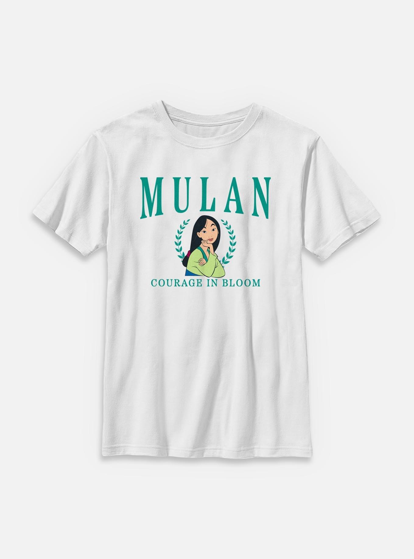 Disney Princesses Mulan Collegiate Youth T-Shirt, , hi-res