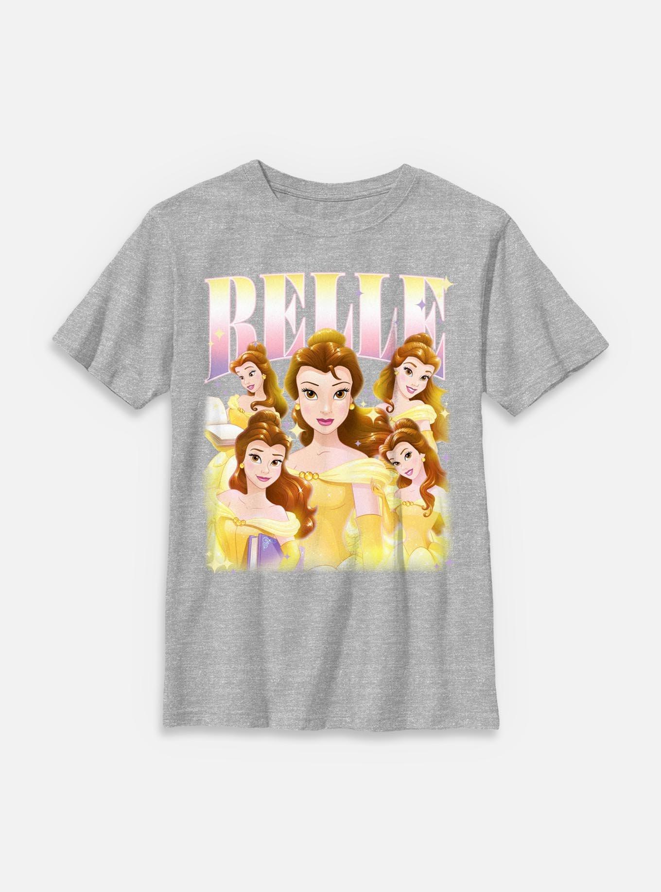 Disney Princesses Retro Belle Youth T-Shirt, , hi-res