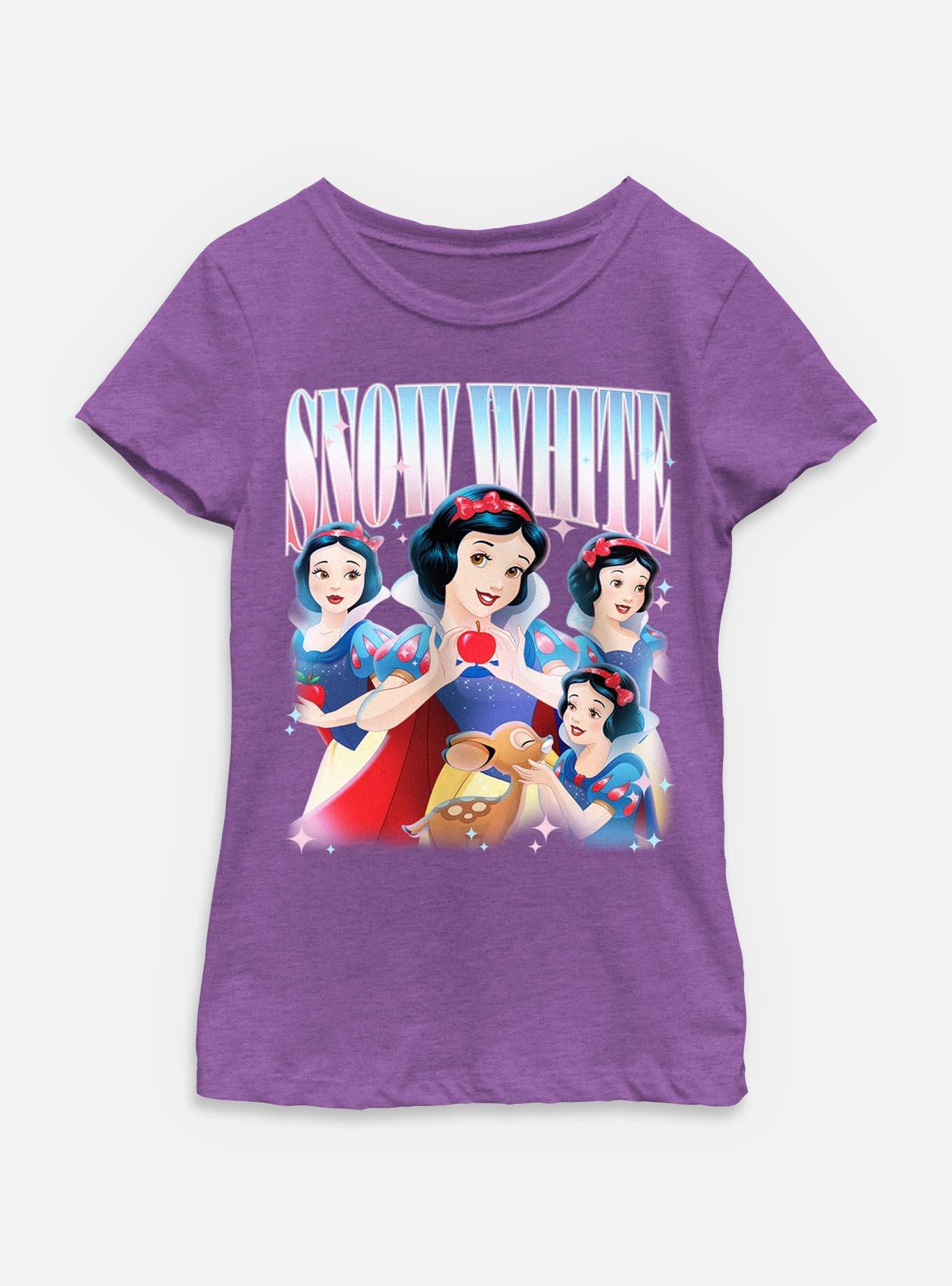 Disney Princesses Retro Snow White Youth Girls T-Shirt, , hi-res