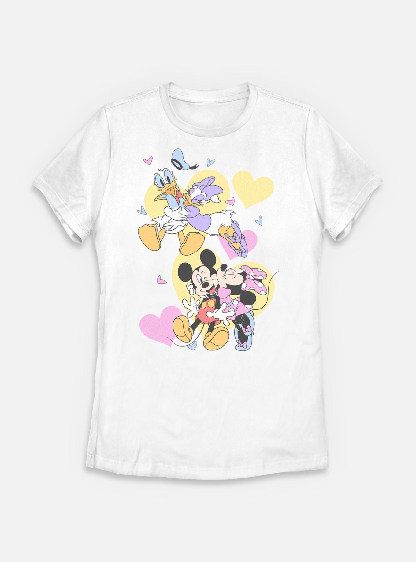 Disney Mickey Mouse Couple Of Loves Womens T-Shirt, , hi-res