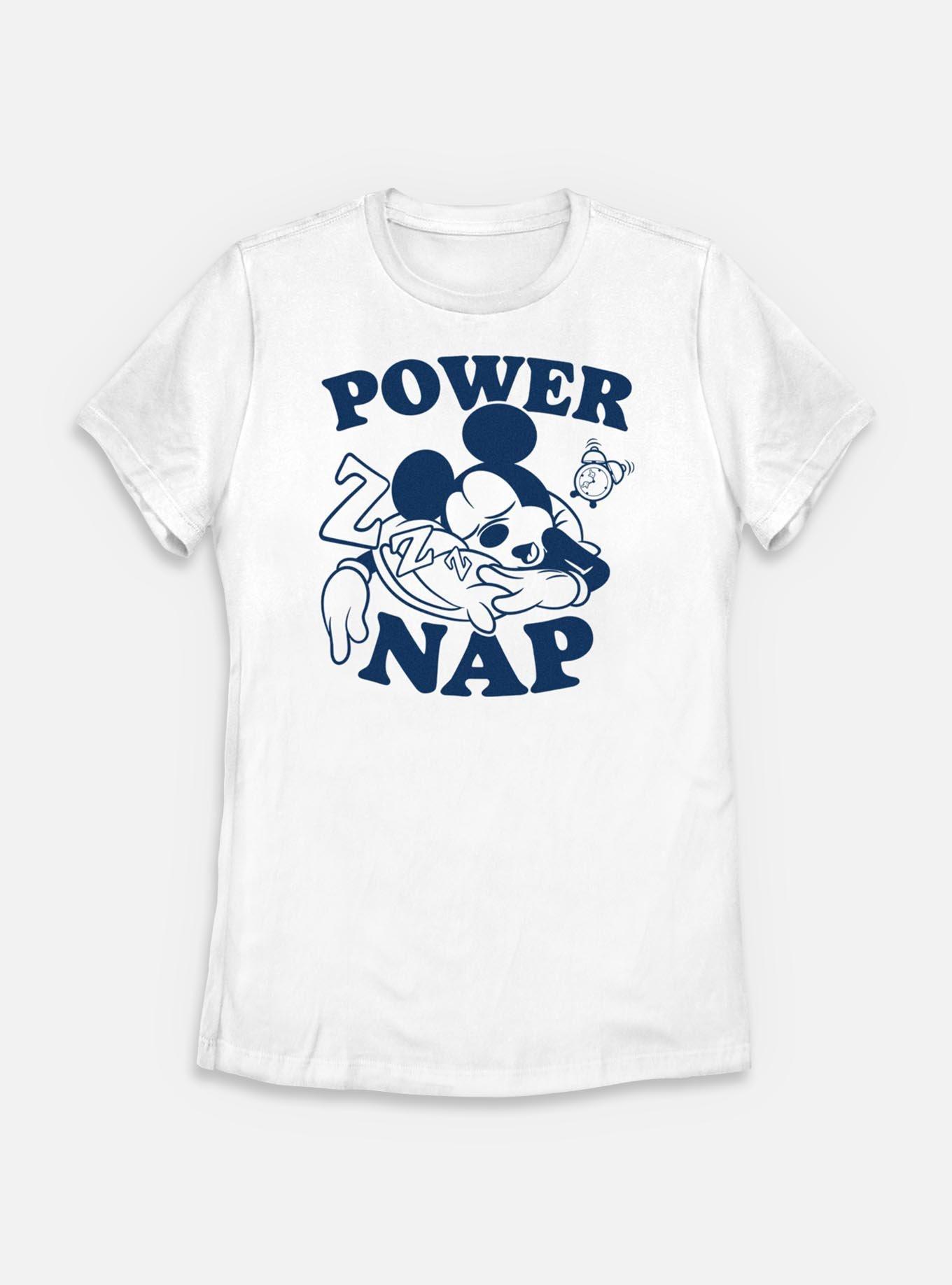 Disney Mickey Mouse Power Nap Womens T-Shirt, , hi-res